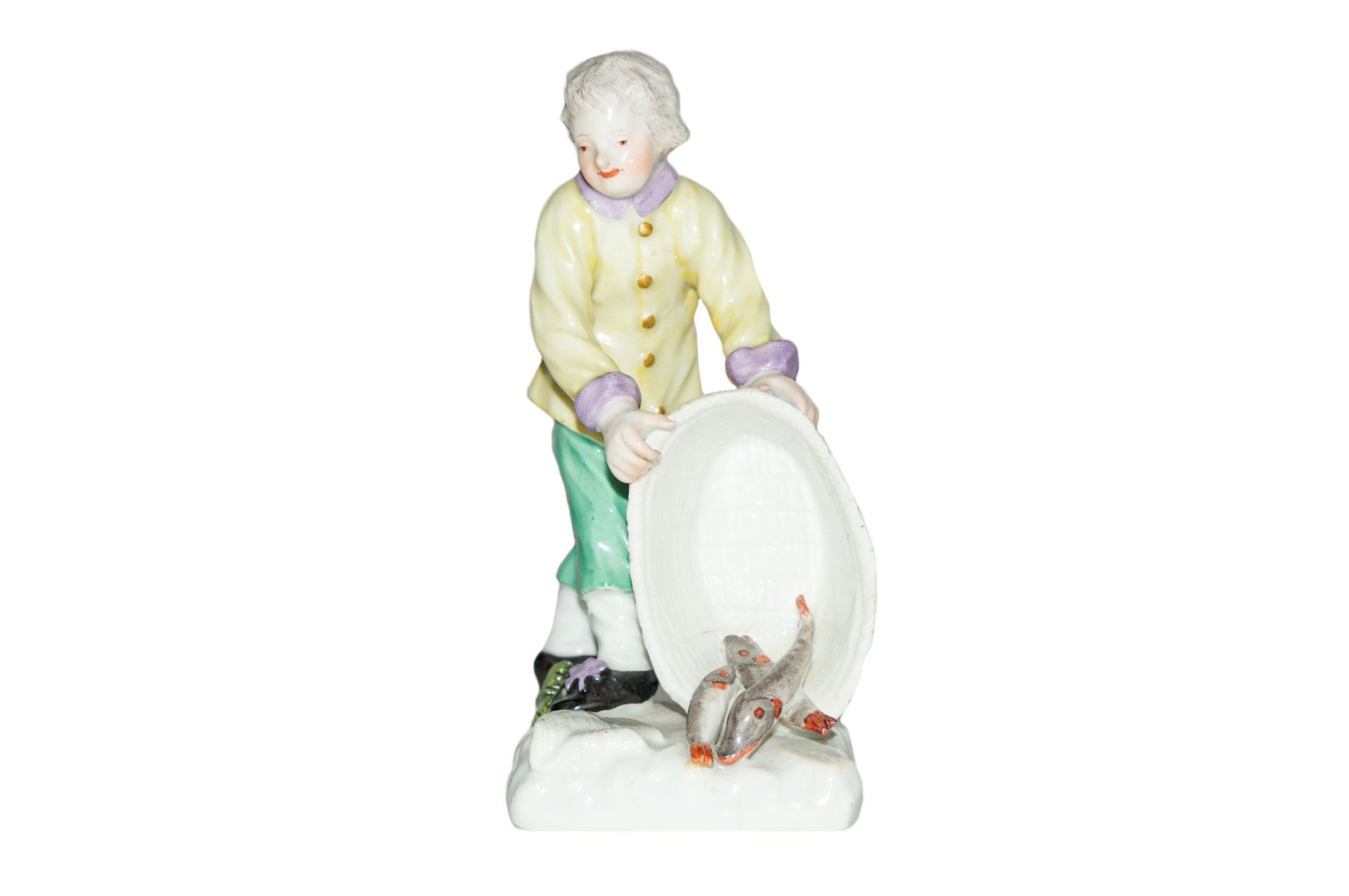 Figur Fischer Meissen 1750