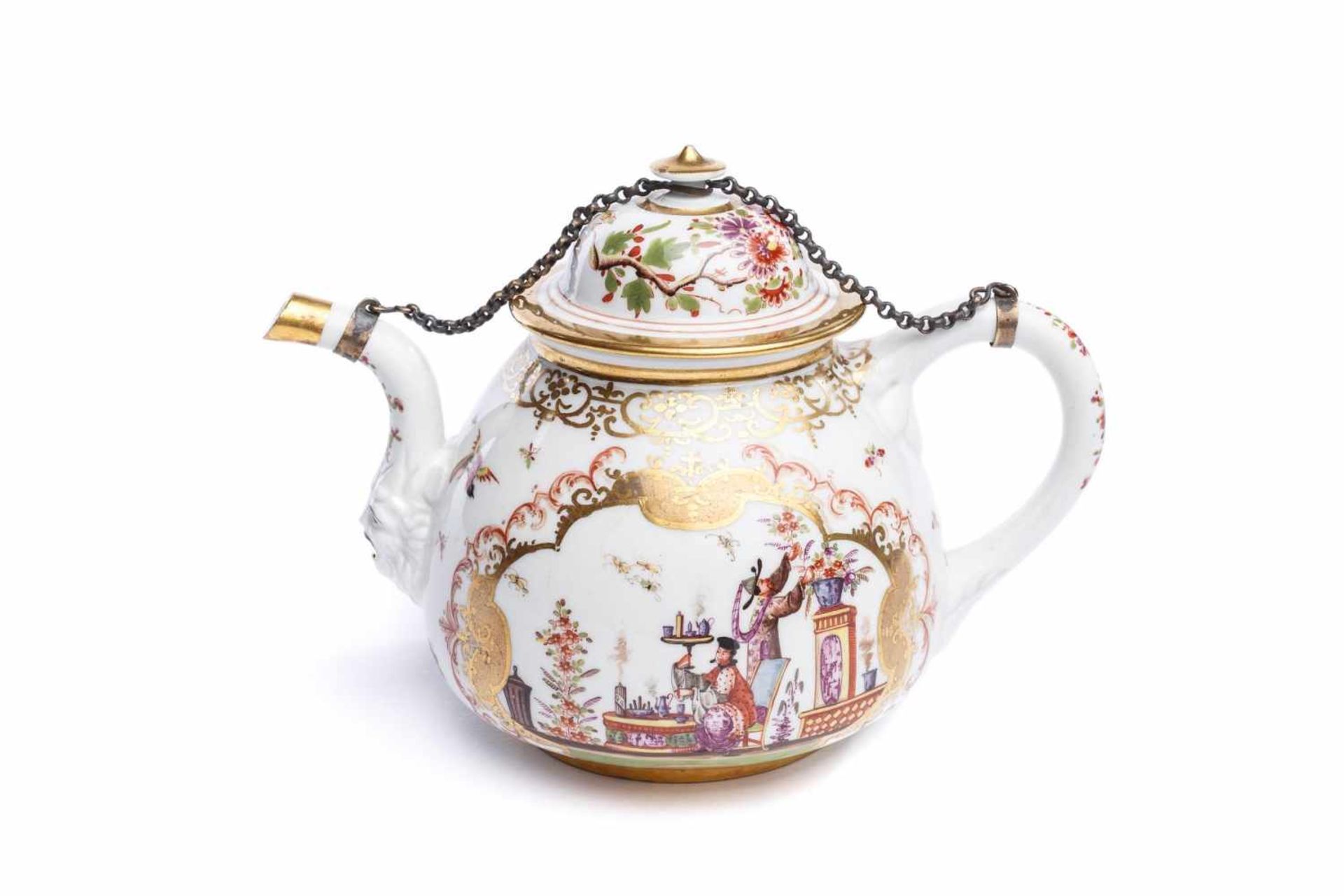 Teekanne, Meissen 1723/24