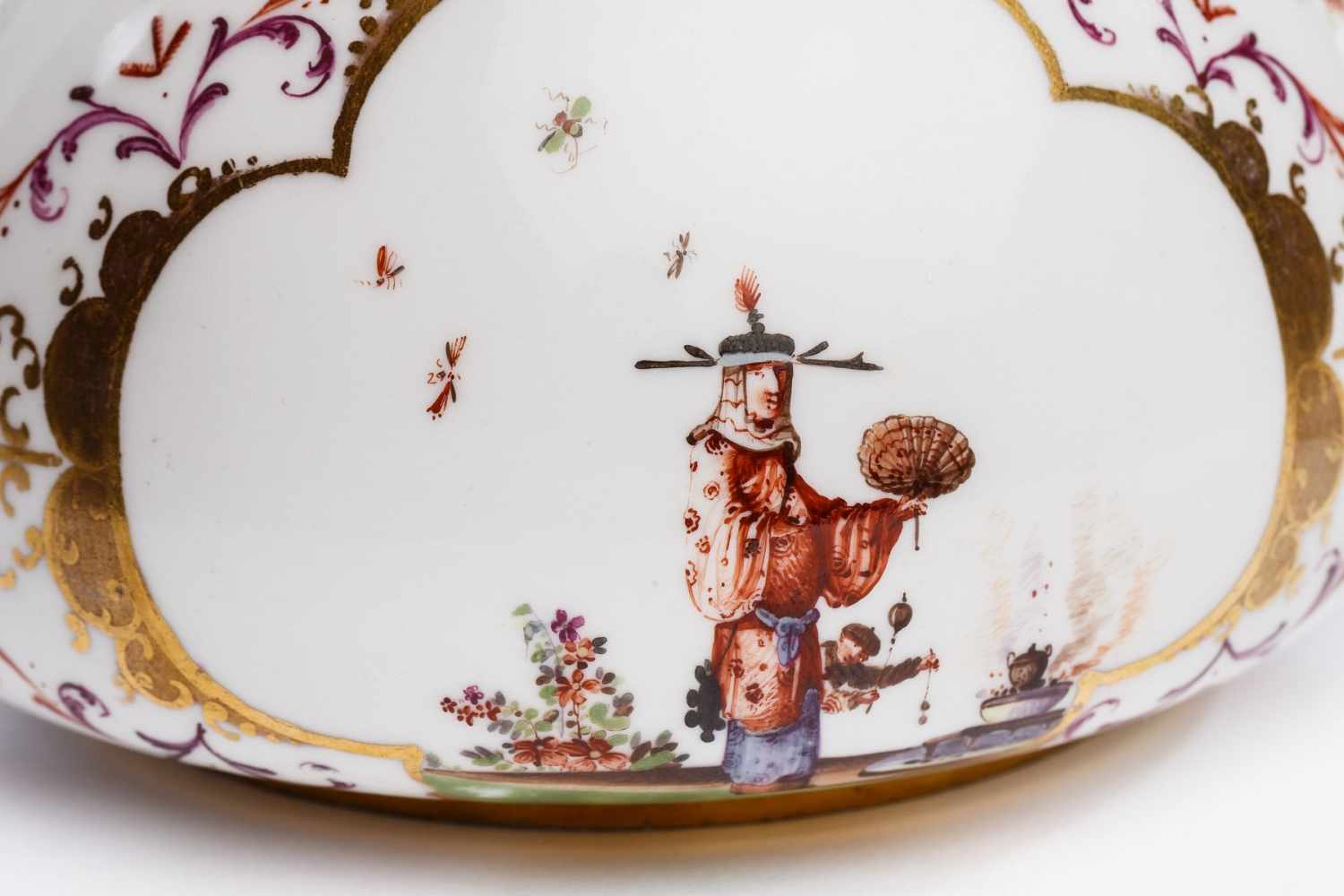 Teekanne, Meissen 1723/24 - Image 2 of 4