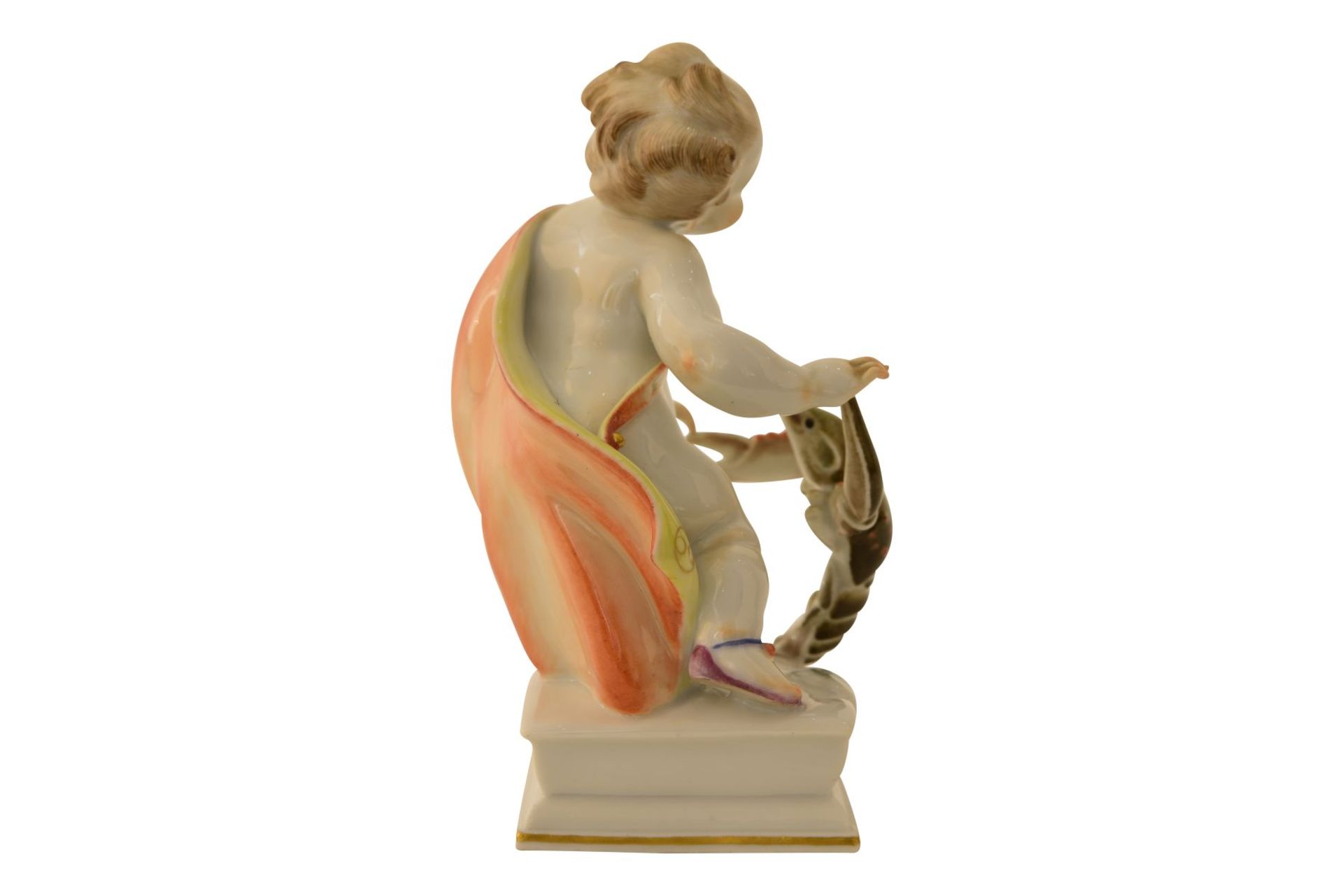 Meissen Figur "Sternzeichen Krebs" - Bild 4 aus 6