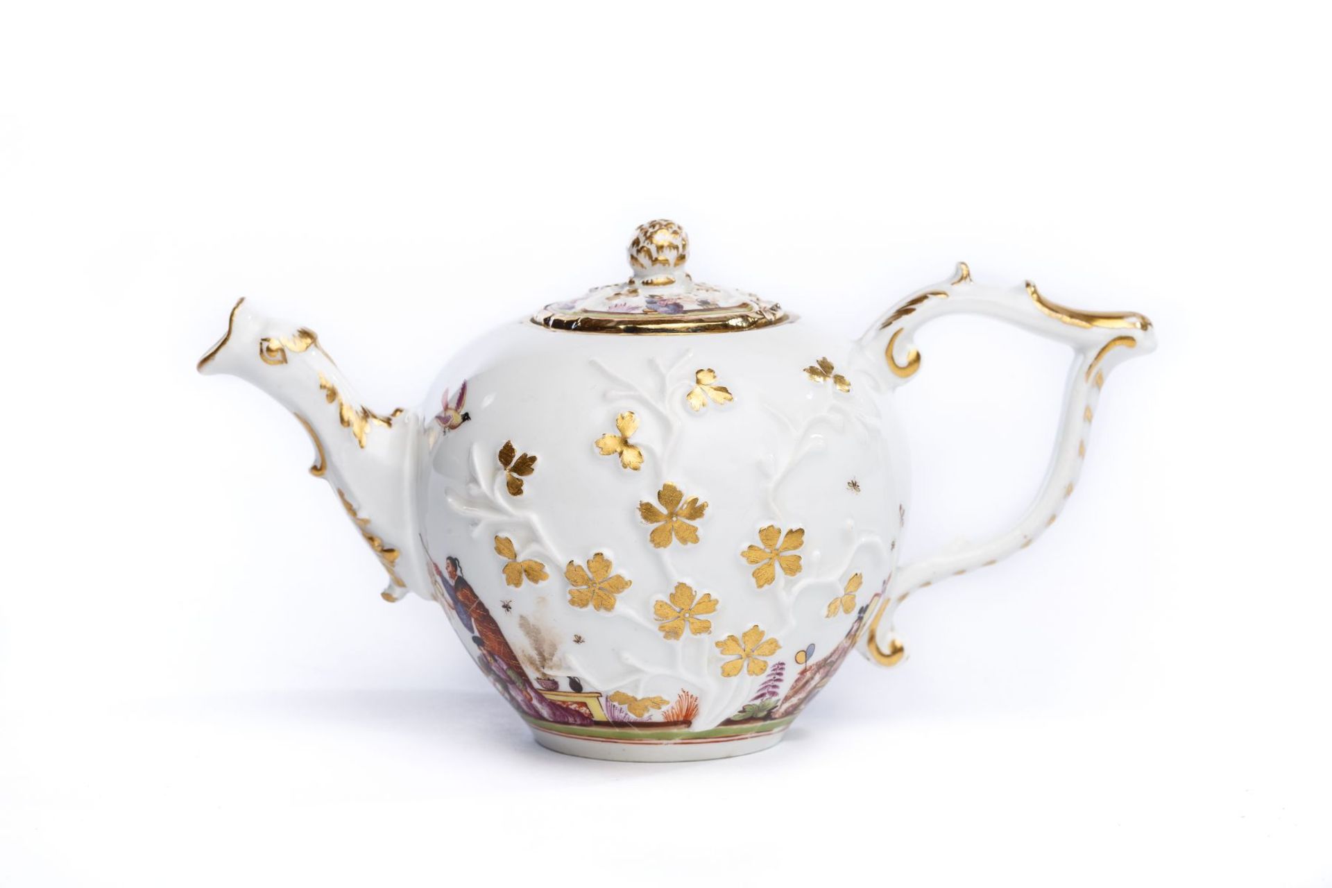 Teekanne, Meissen 1730