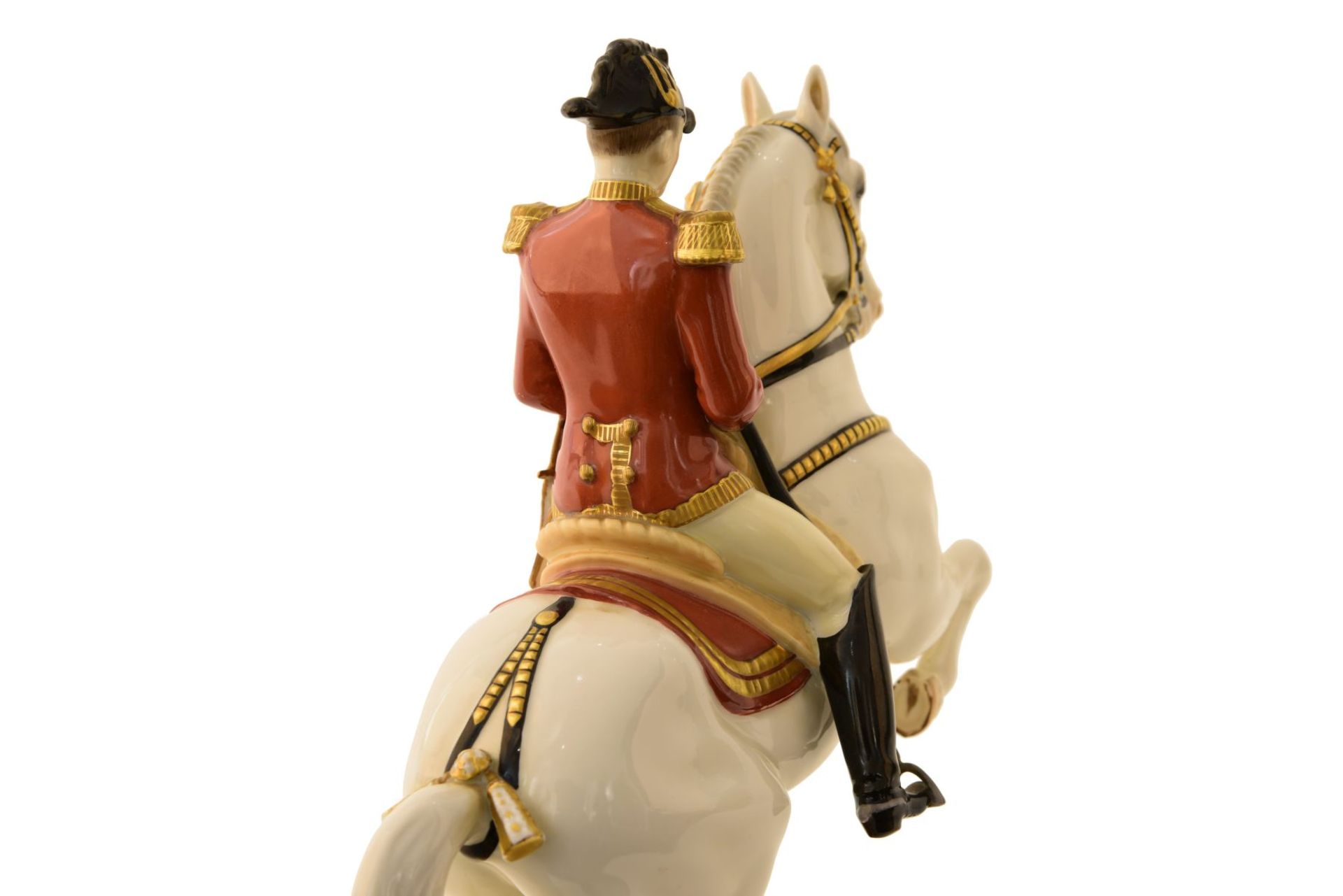 Pferd mit Reiter Augarten - Bild 4 aus 5