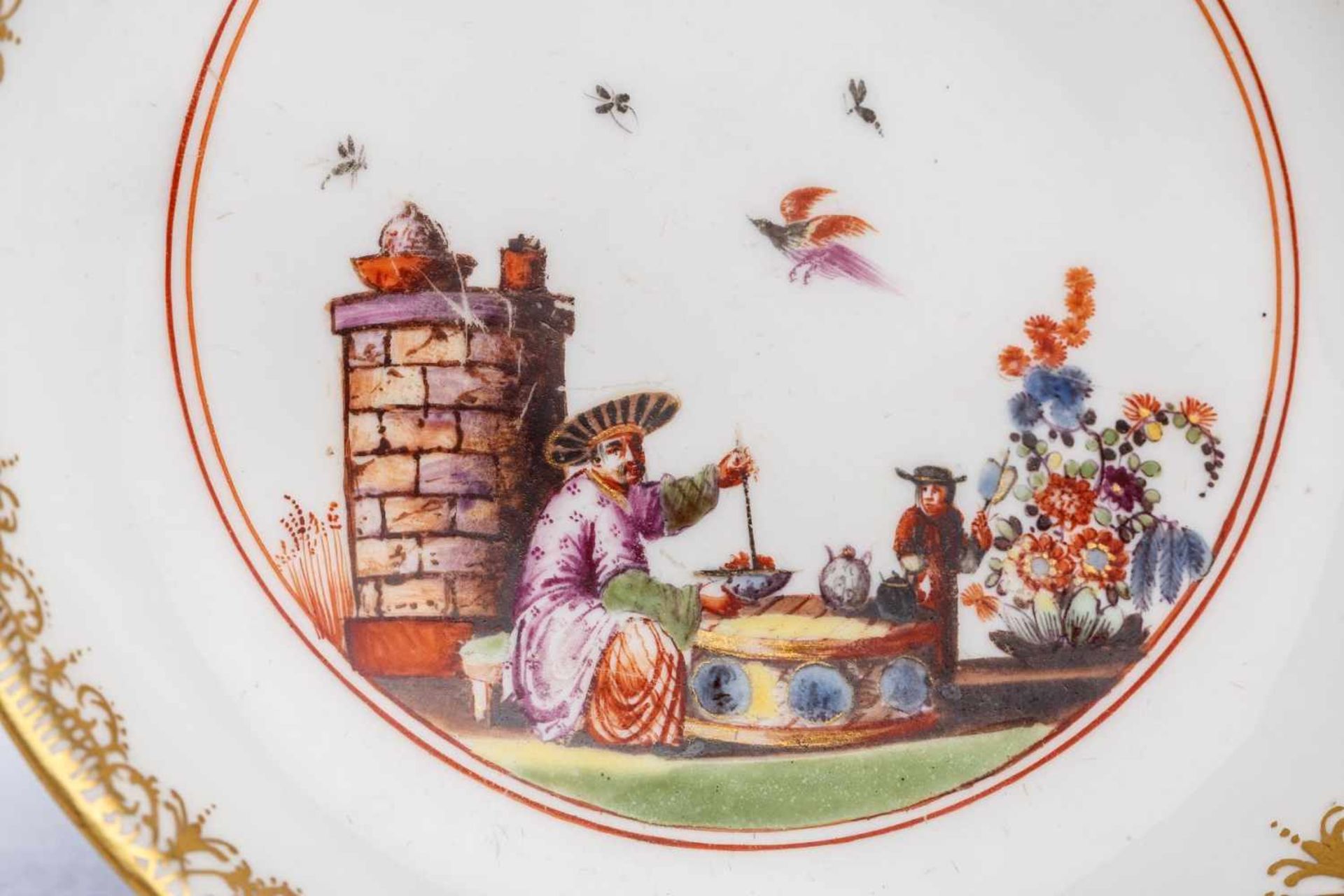 Kleine Unterschale, Meissen 1740, The Hoffmeister Collection - Bild 2 aus 3