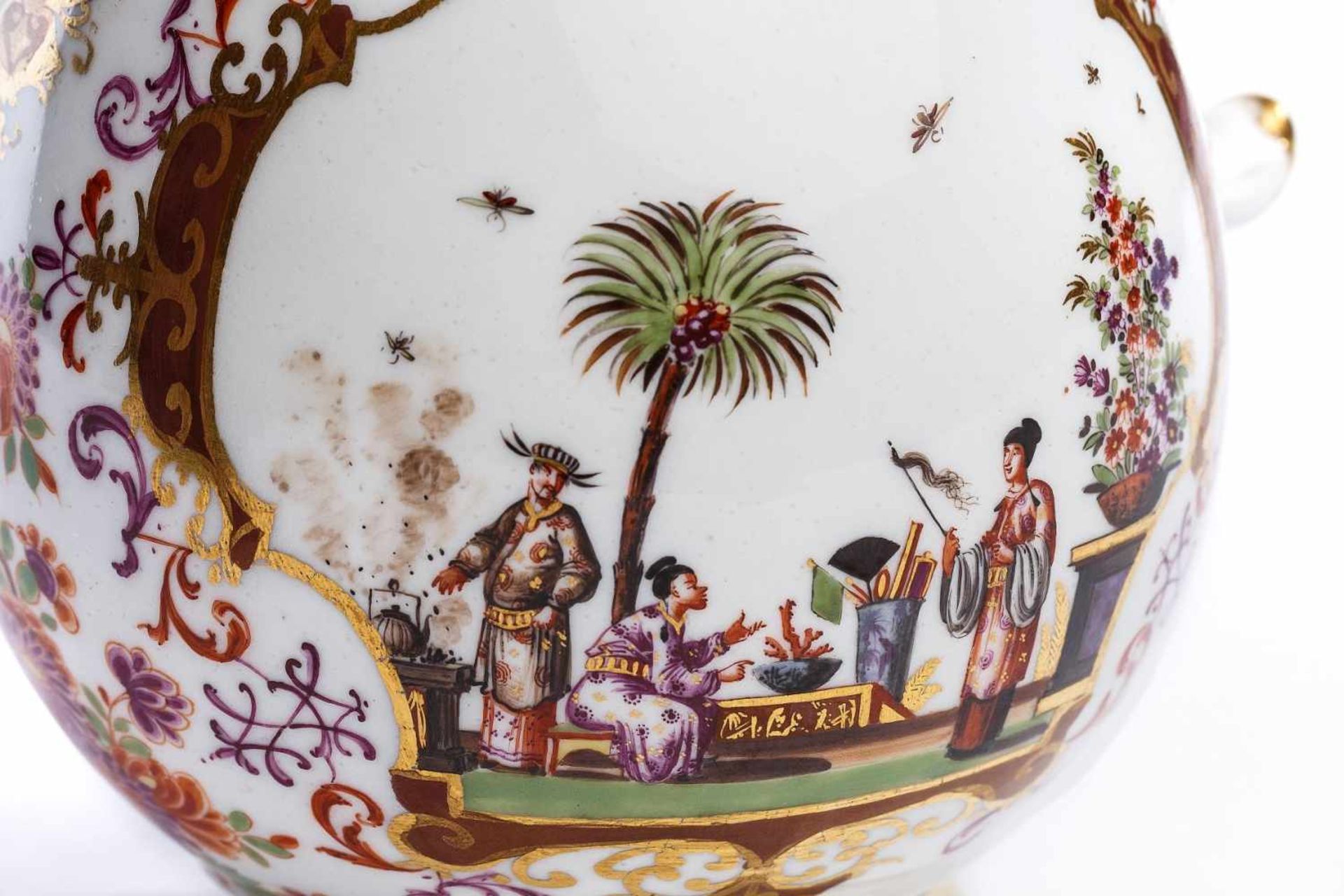 Kaffeekanne, Meissen 1723/24 - Bild 4 aus 4