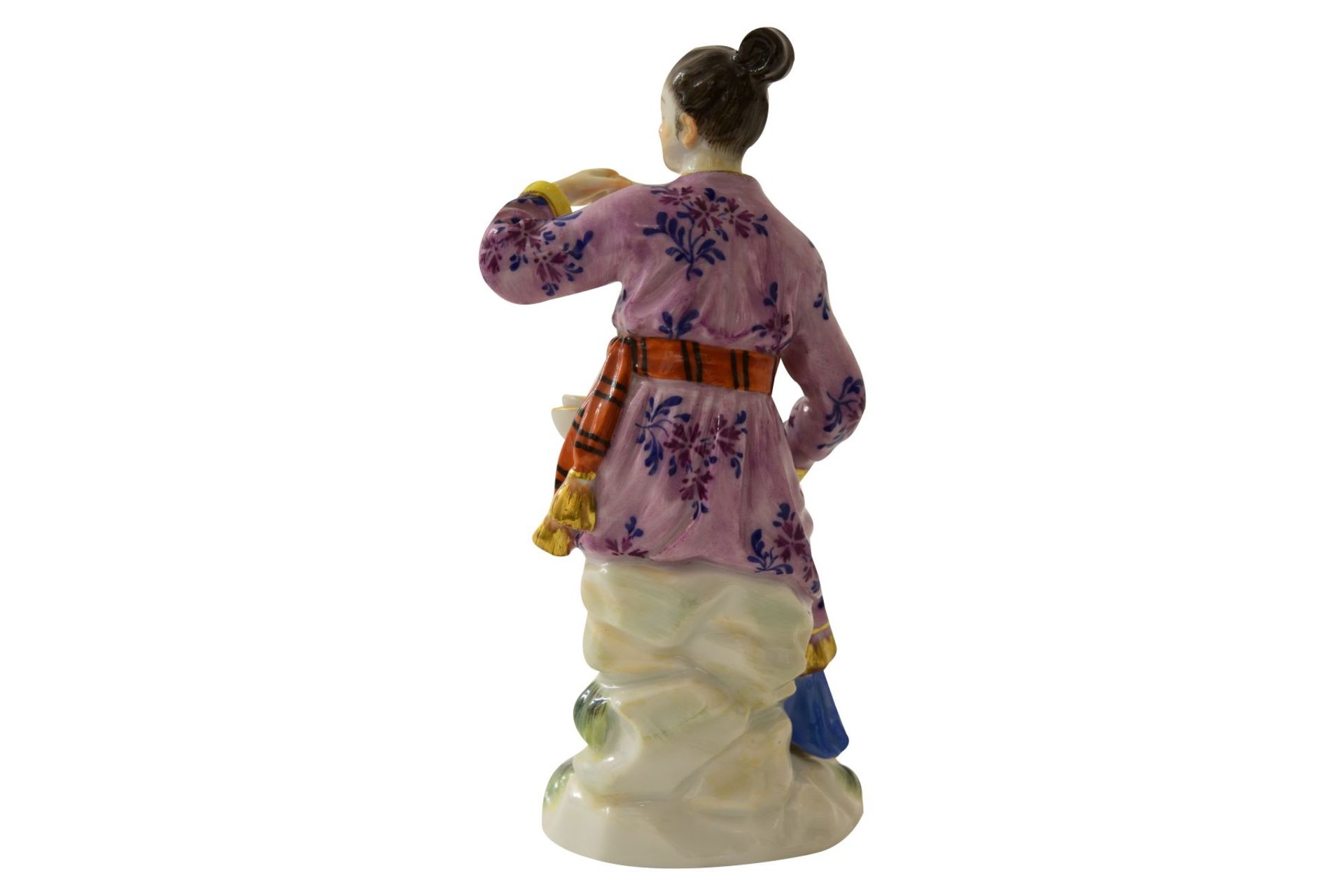 Kleine Figur "Japanerin" Meissen - Bild 3 aus 7