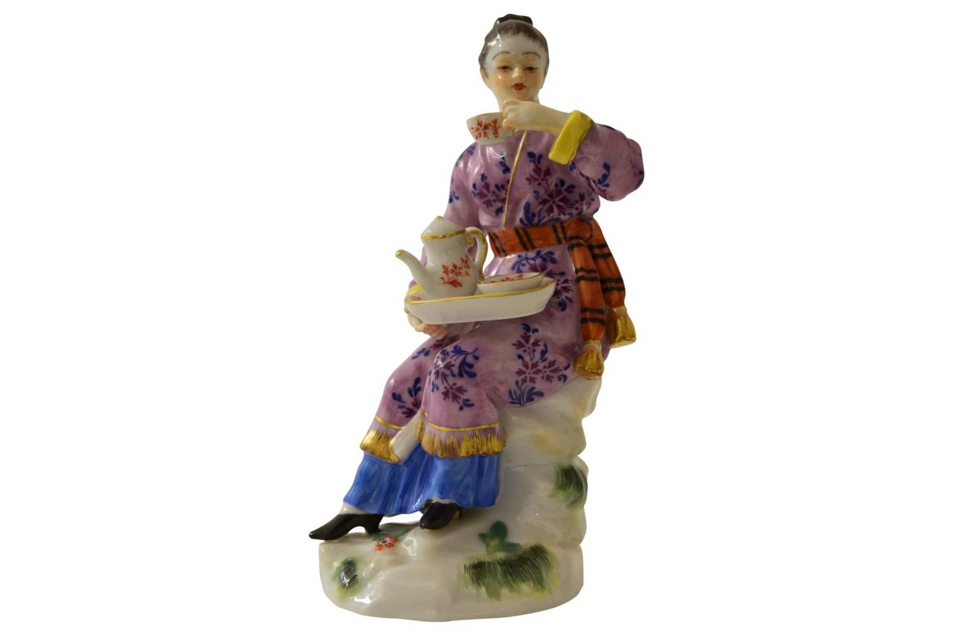 Kleine Figur "Japanerin" Meissen