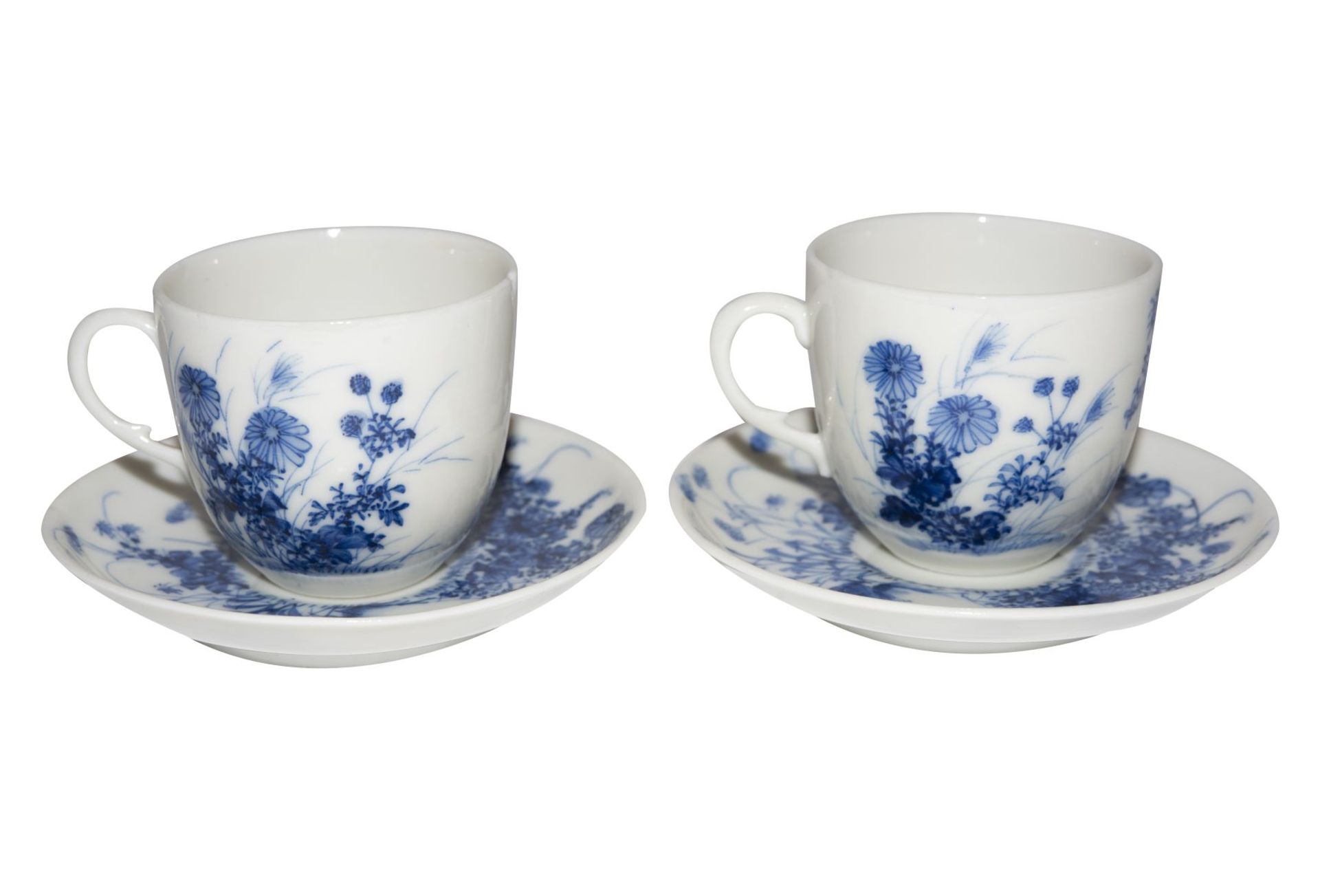 Hirado Tassen und seltene Meissen Tasse 19thHirado und Meissen Porzellan, Japan und Deutschland 19 . - Bild 4 aus 8