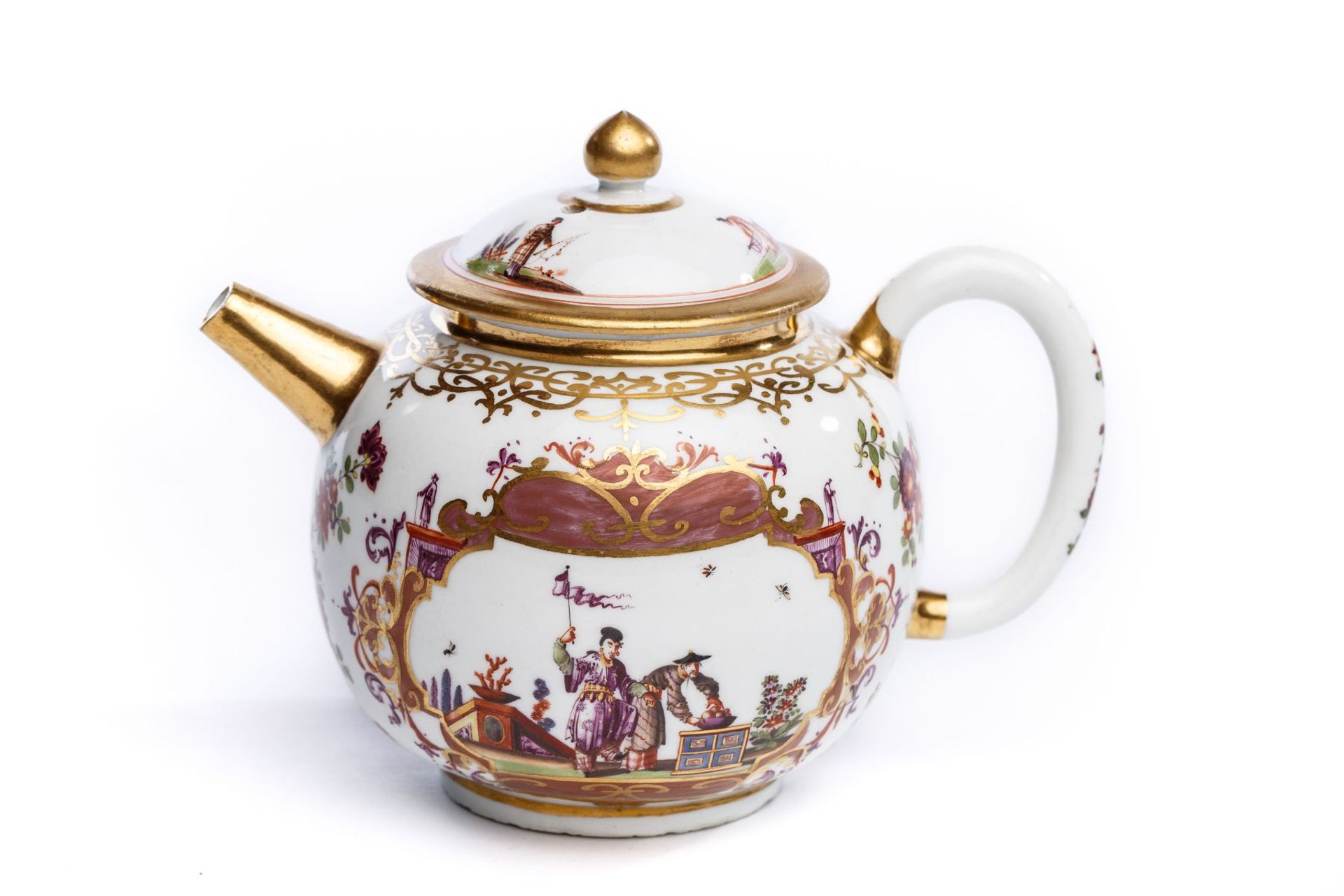 Teekanne, Meissen 1723/24