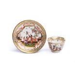 Koppchen mit Unterschale, Meissen 1725,