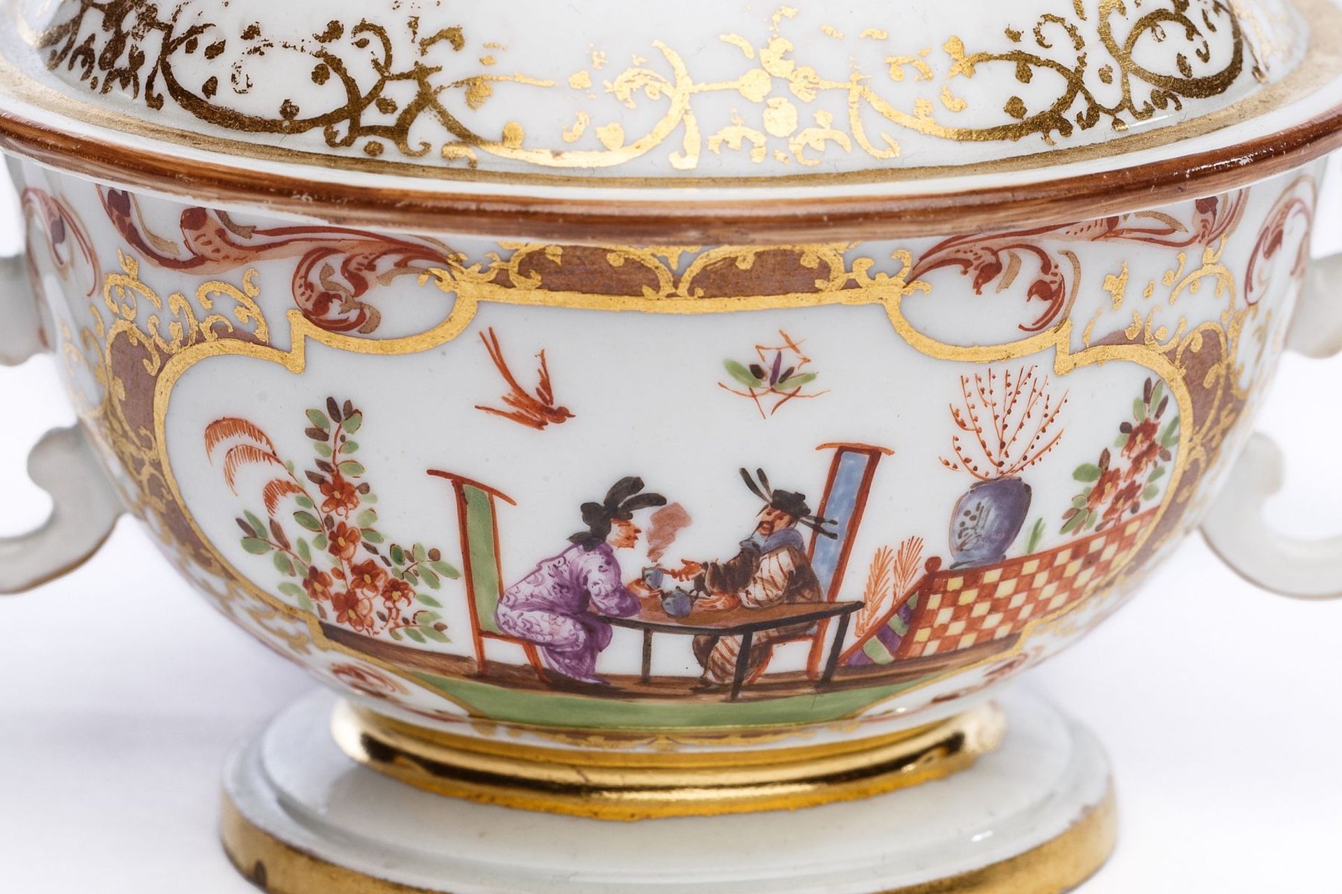 Kleine Suppenschale, Meissen 1725 - Bild 4 aus 4