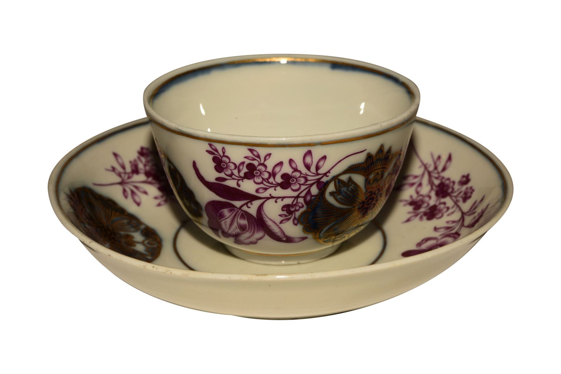 "Koppchen mit Unterschale" Meissen 1740 - Bild 2 aus 4