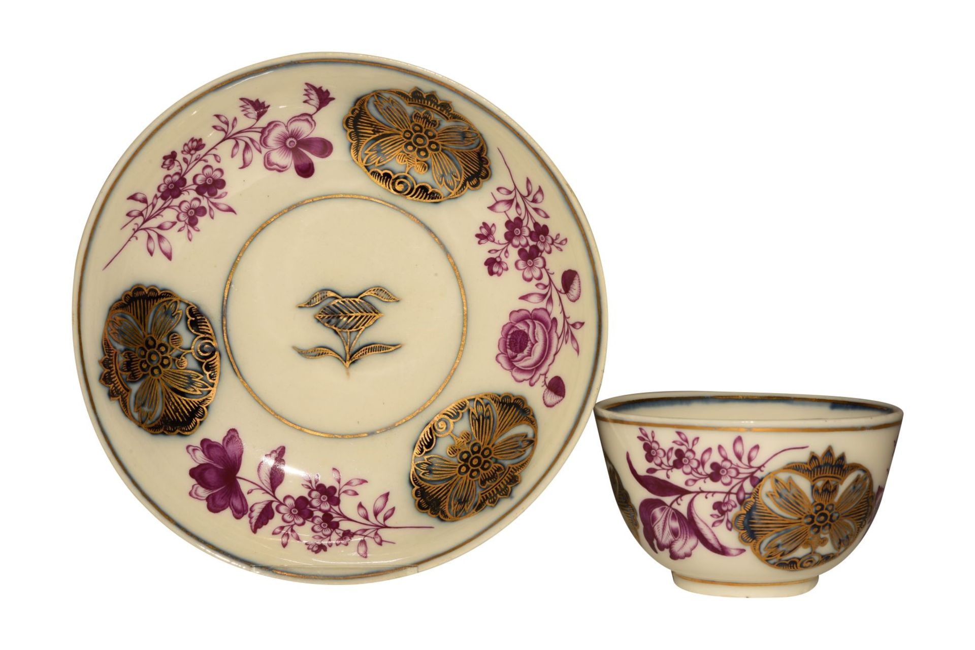 "Koppchen mit Unterschale" Meissen 1740