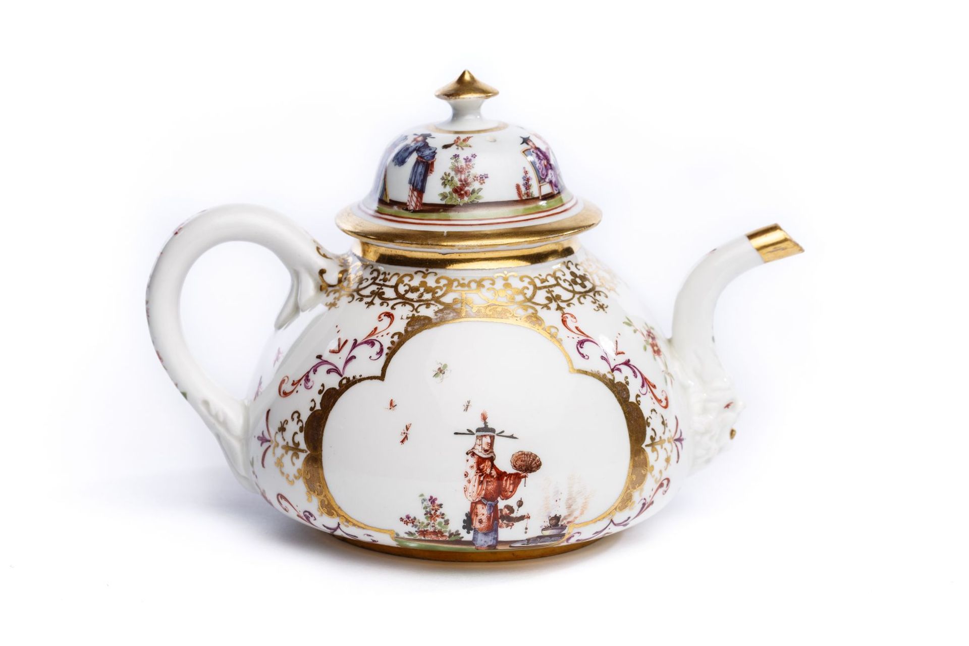 Teekanne, Meissen 1723/24