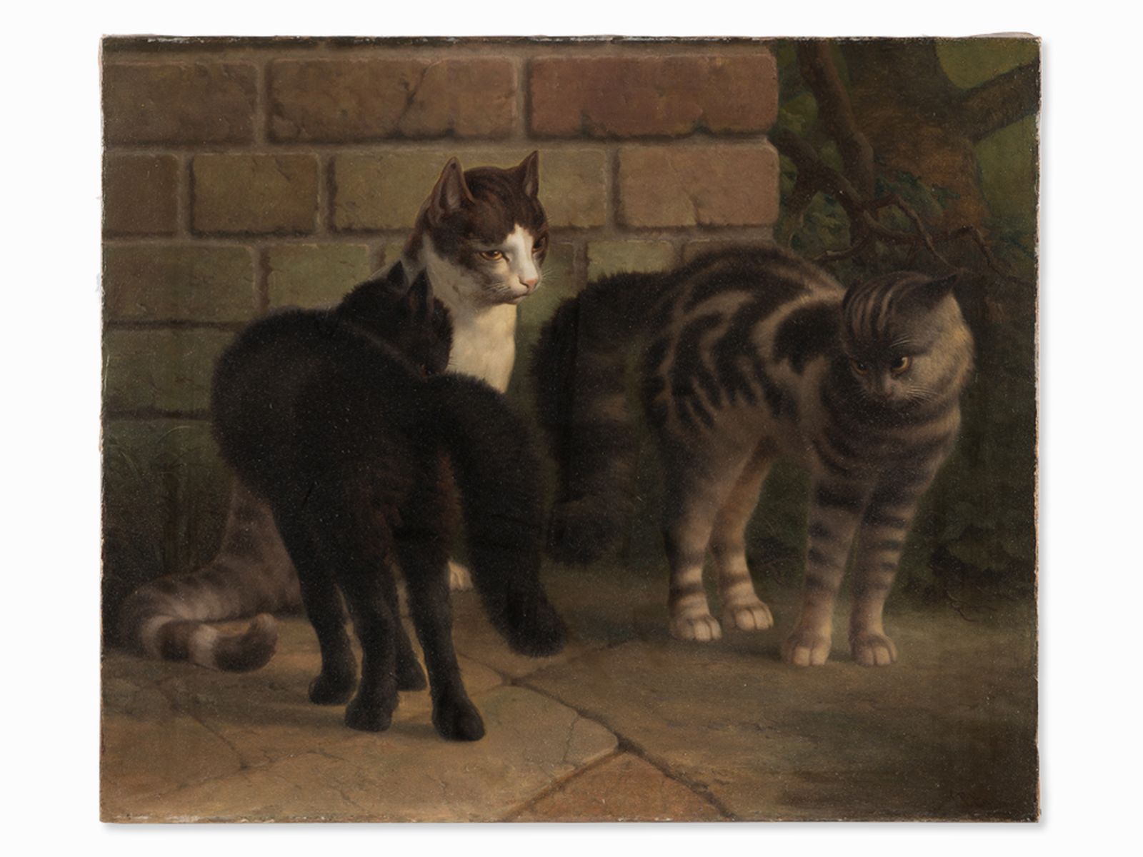 Thomas Percy Earl (1874-1947), "The Competitors" Öl, 1920/30er - Image 2 of 8