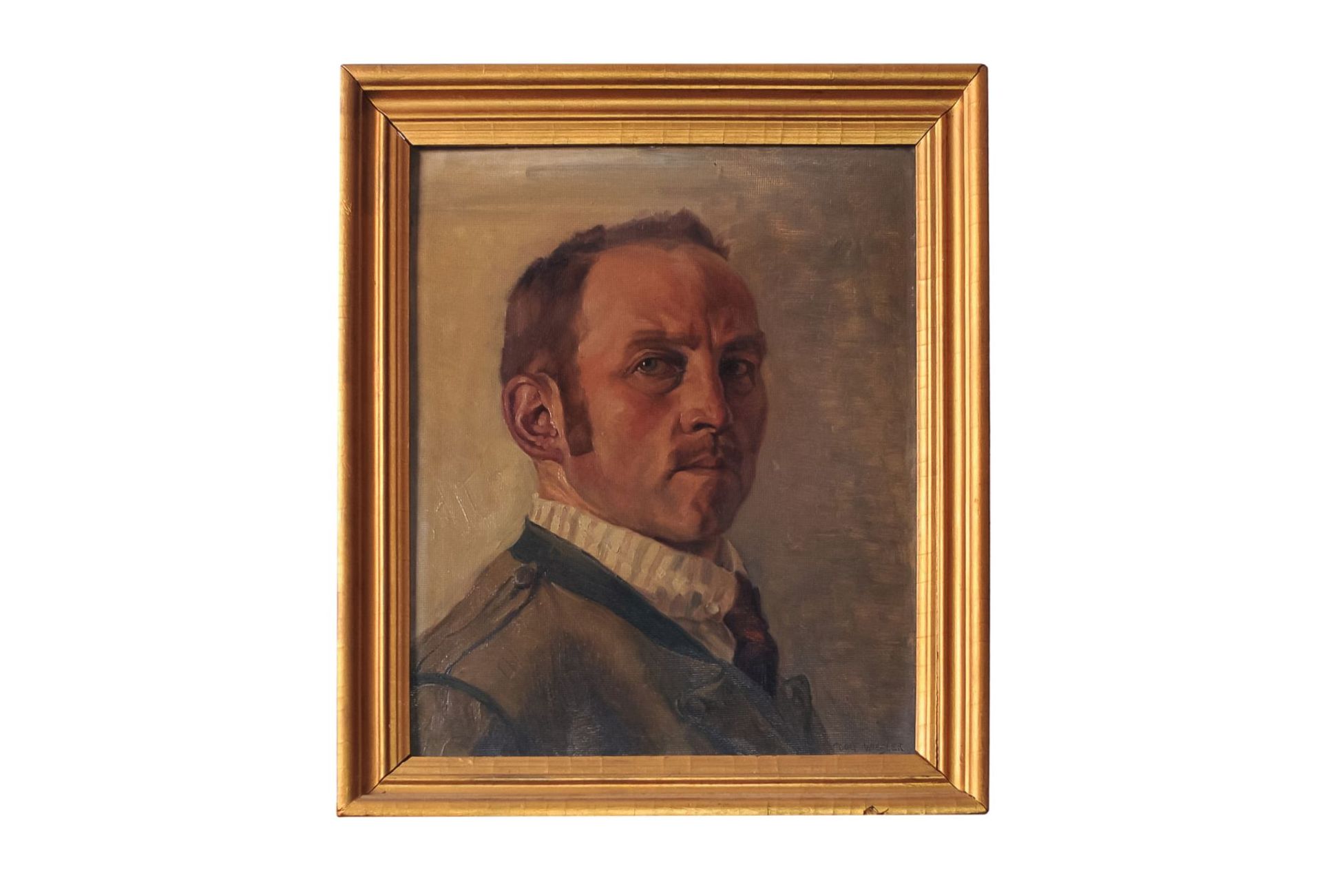 Adolf Wiesler (1878-1958) " Selbstporträt"