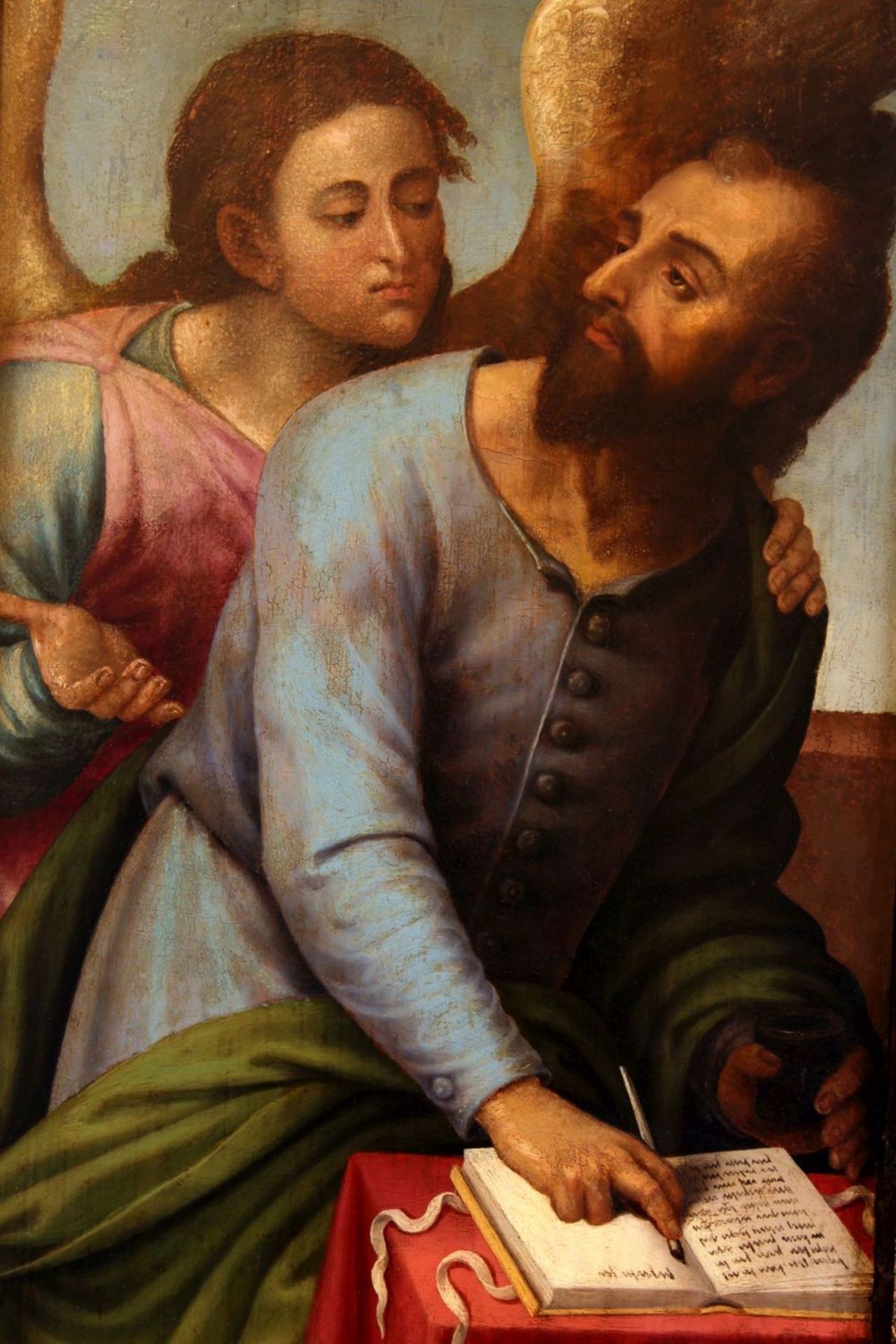 Vicente Macip Comes "Evangelist Markus, Evangelist Matthäus und der Erzengel Gabriel" - Bild 4 aus 7