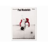 Paul Wunderlich (*1927-2010), Akt auf rotem Stuhl, Plakat, 1966