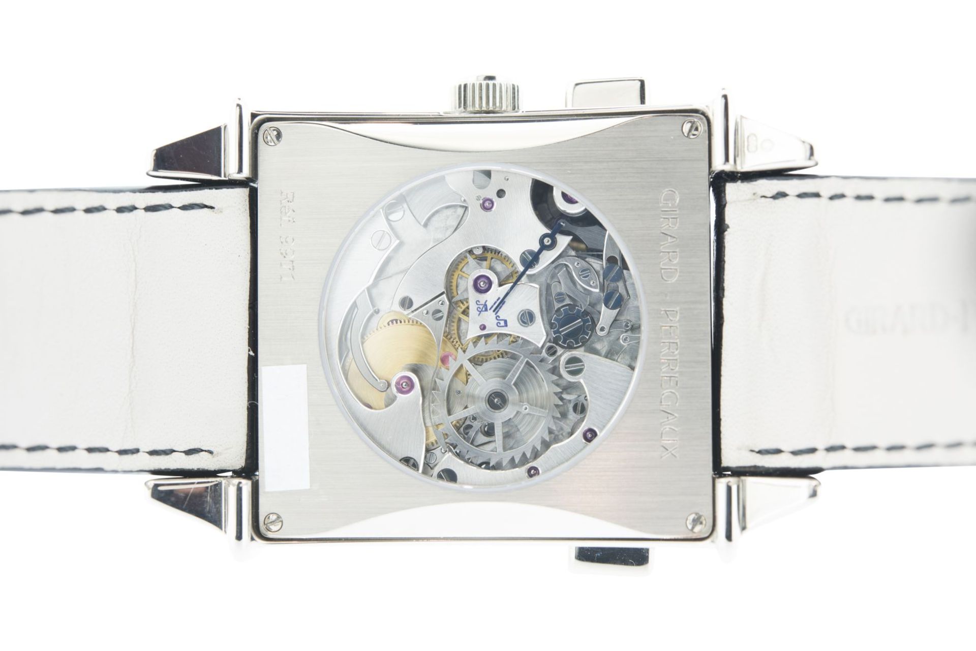 GIRARD-PERREGAUX VINTAGE 1945 XXL TOURBILLON MAGISTRAL SONNERIE AU PASSAGE PLATINUM - Image 3 of 3