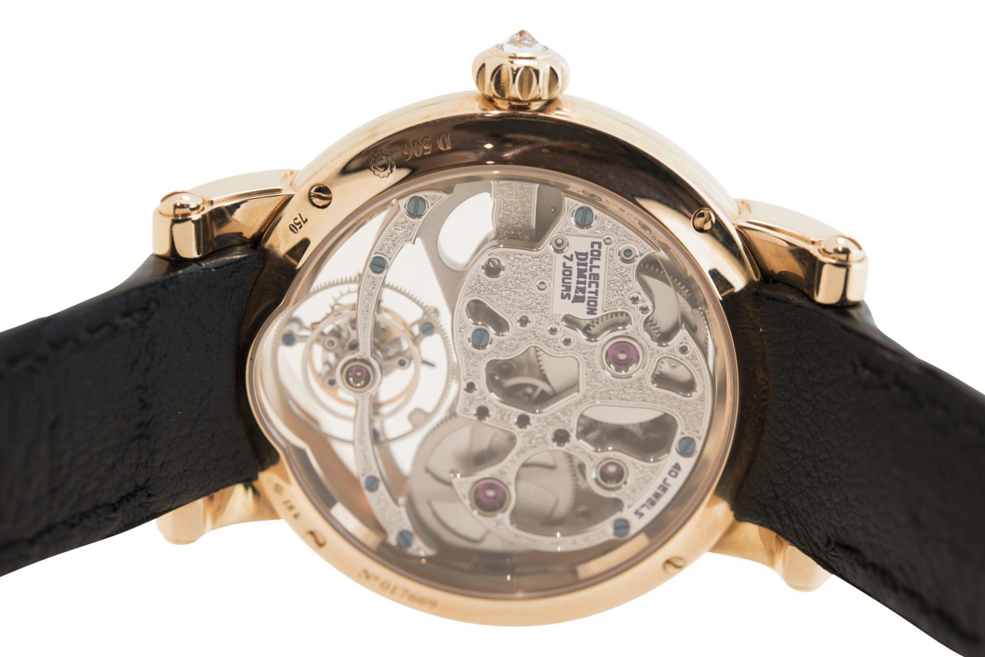 BOVET Recital 7 Tage Tourbillion Full Set Diamanten Baguette - Image 2 of 3