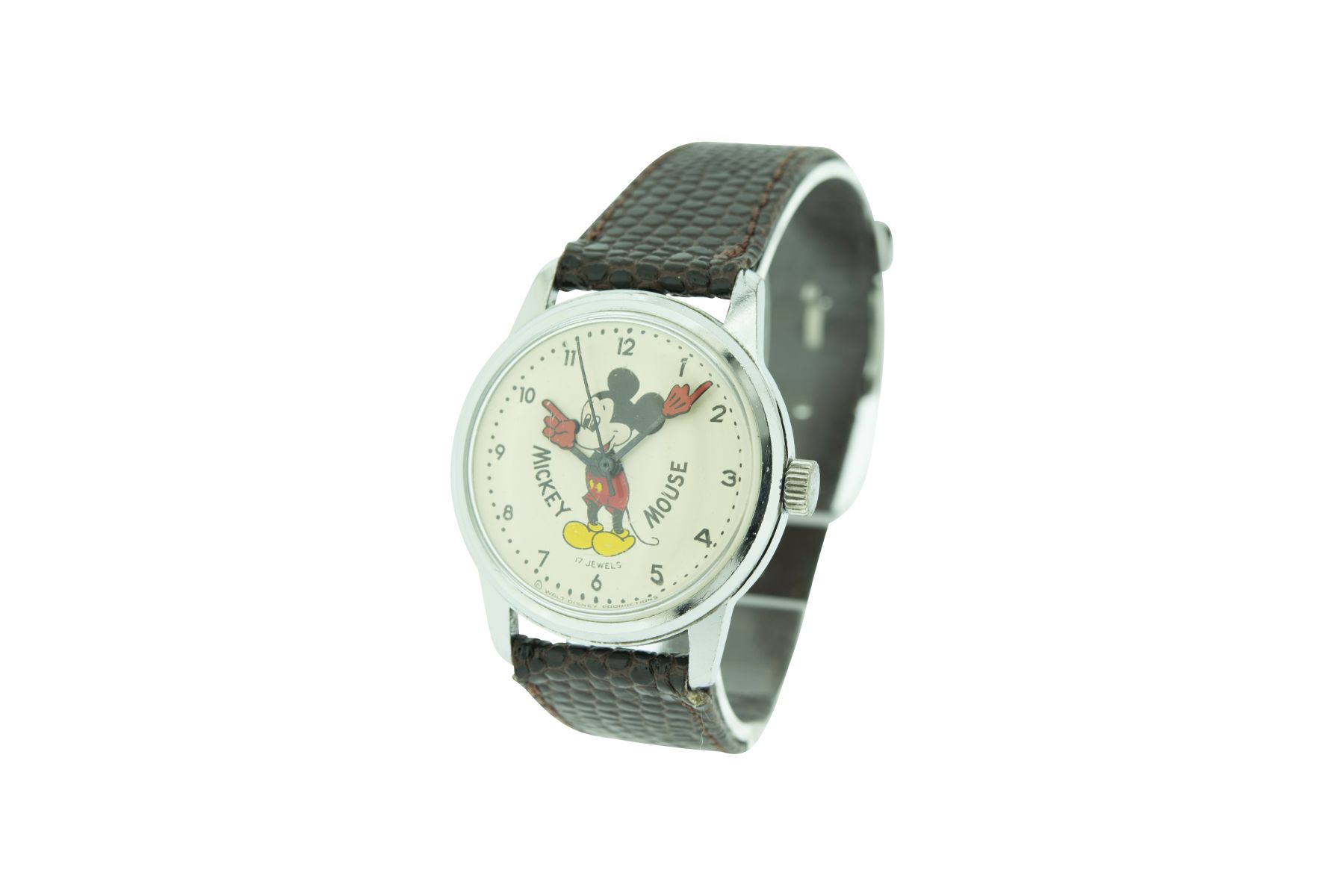 Mickey Mouse Wristwatch 1970 original - Image 2 of 2