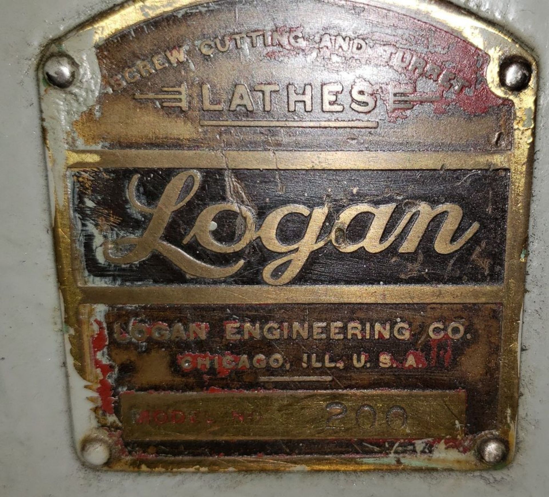 Logan Model 200 Lathe - Image 2 of 3