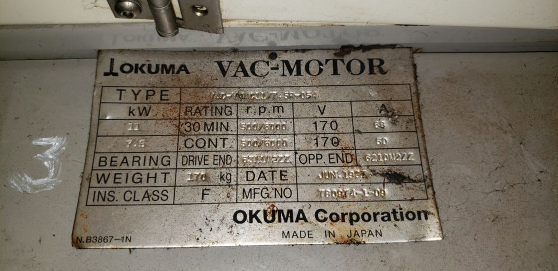 Okuma Crown 762S-SB CNC Turning Center Lathe - Image 7 of 7