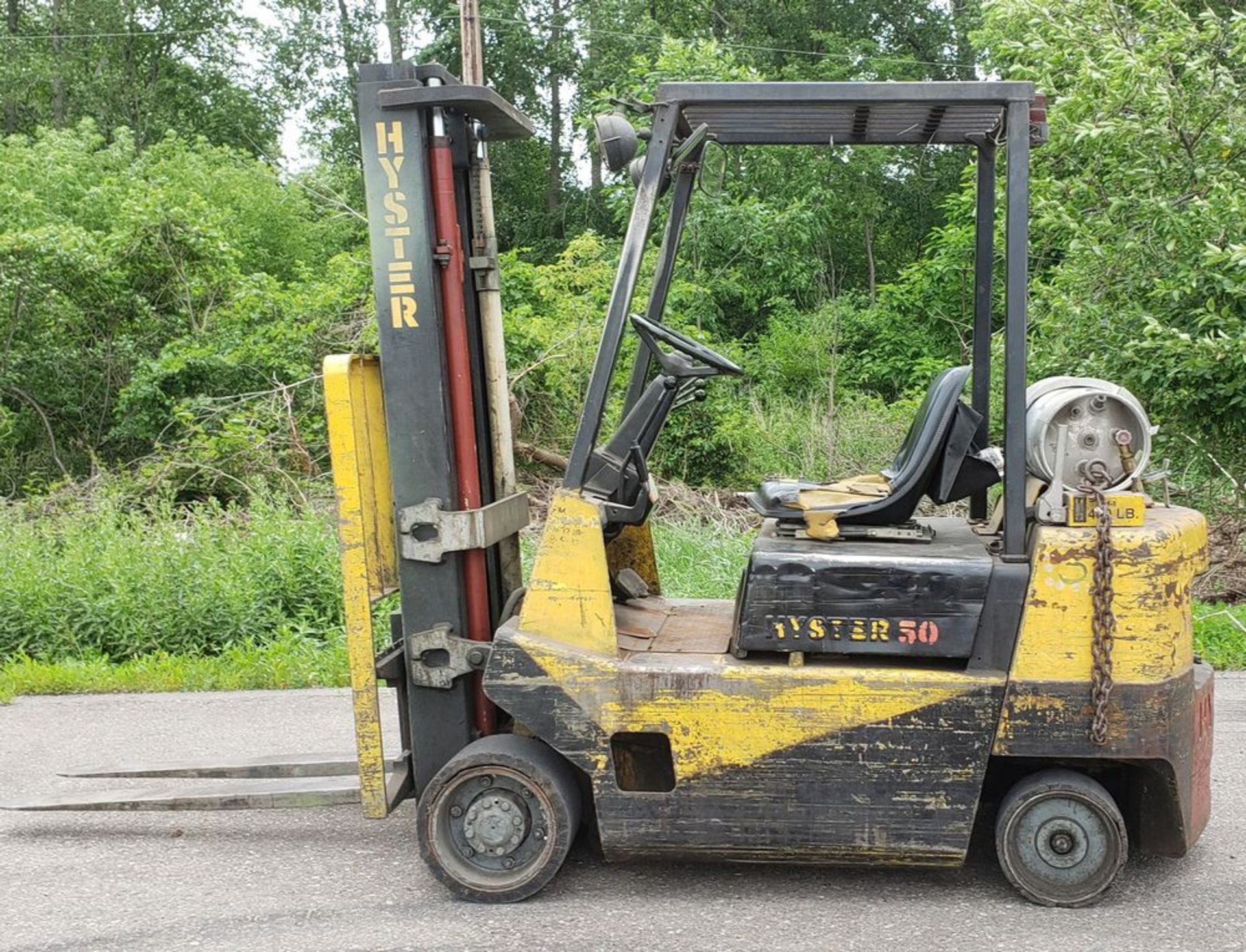 Hyster S50XL Forklift Extra Details: C187V05692P