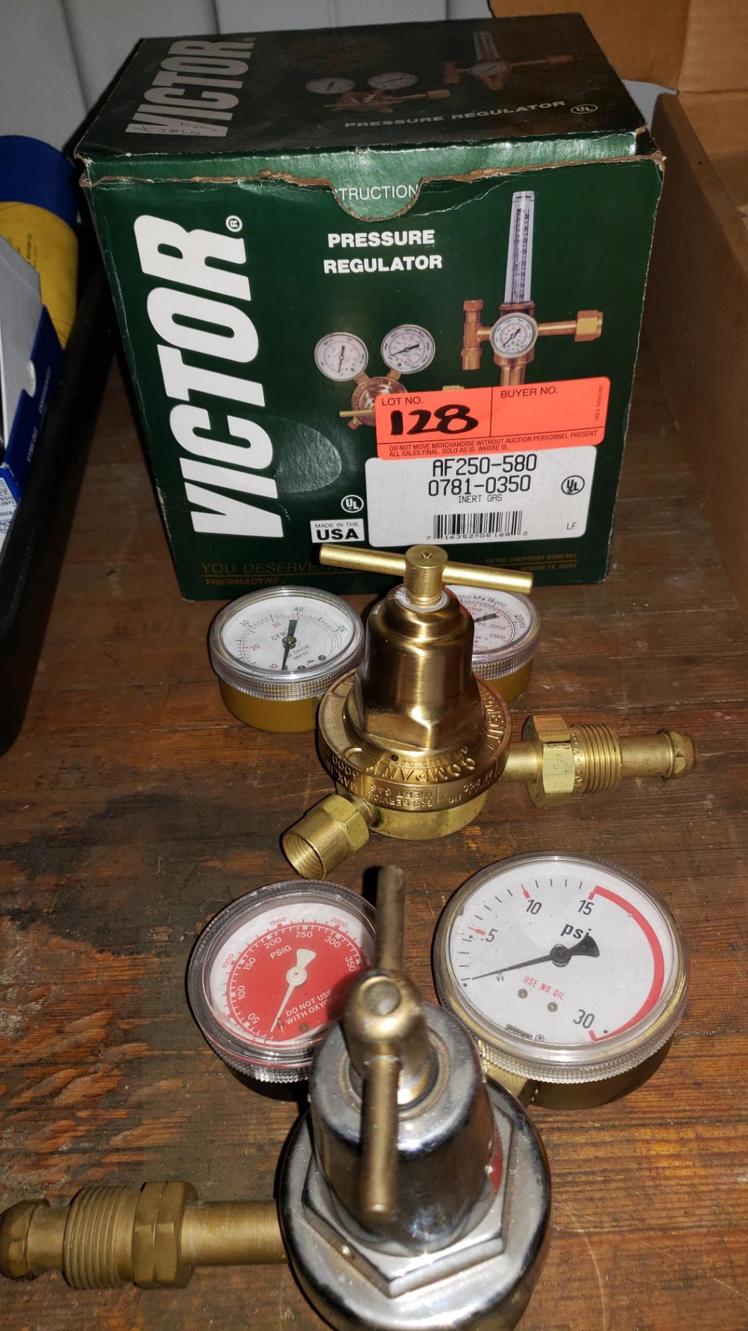 Pair of Pressure Regulators