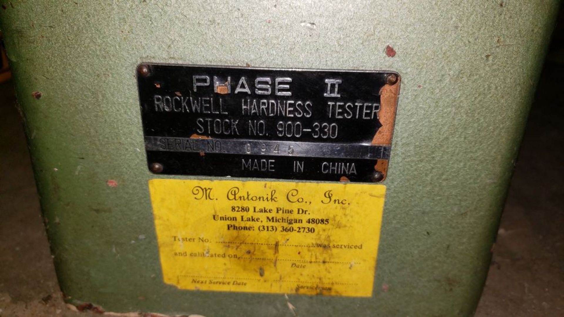 Rockwell Hardness Tester - Phase II - Image 2 of 2