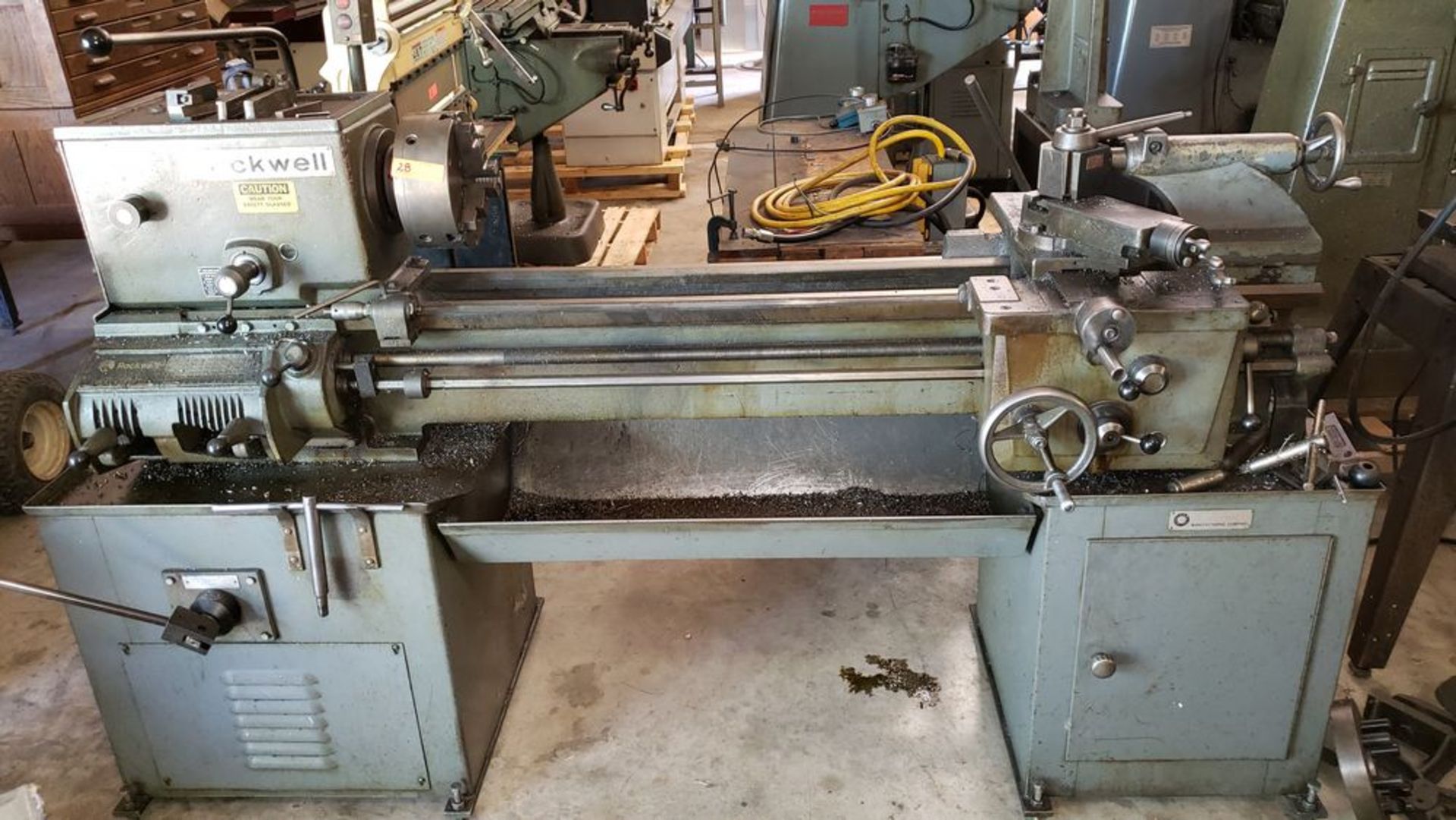 Rockwell 14" Metal Cutting Lathe