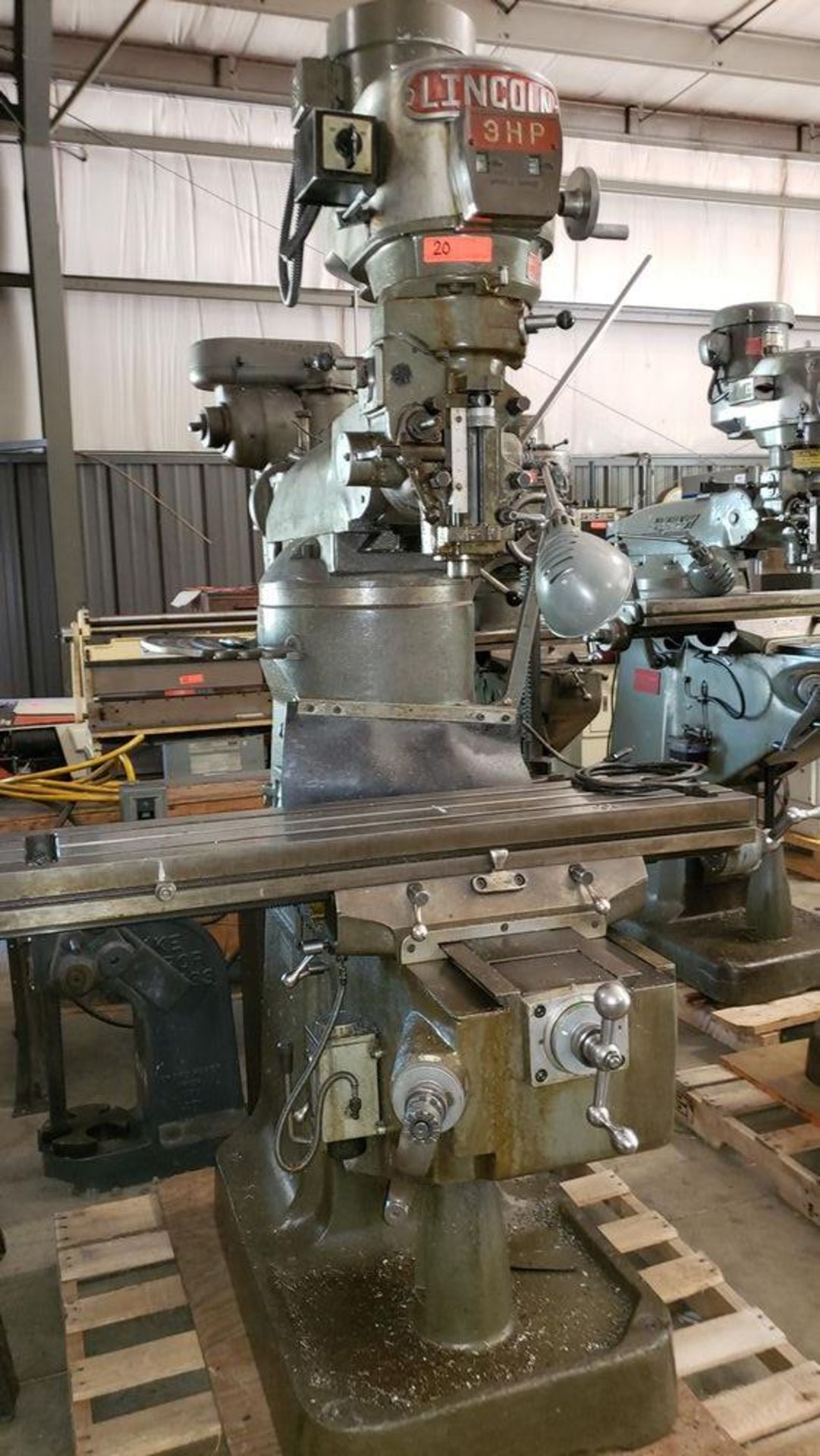 Lincoln 3 HP Milling Machine