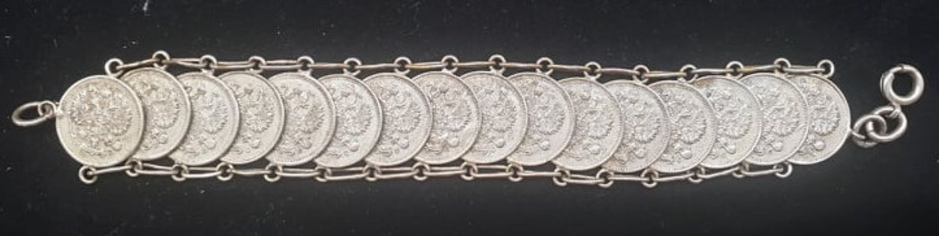 Russian Kopek Coin Bracelet | Imperial