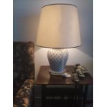 Italian Lamp | Porcelain base