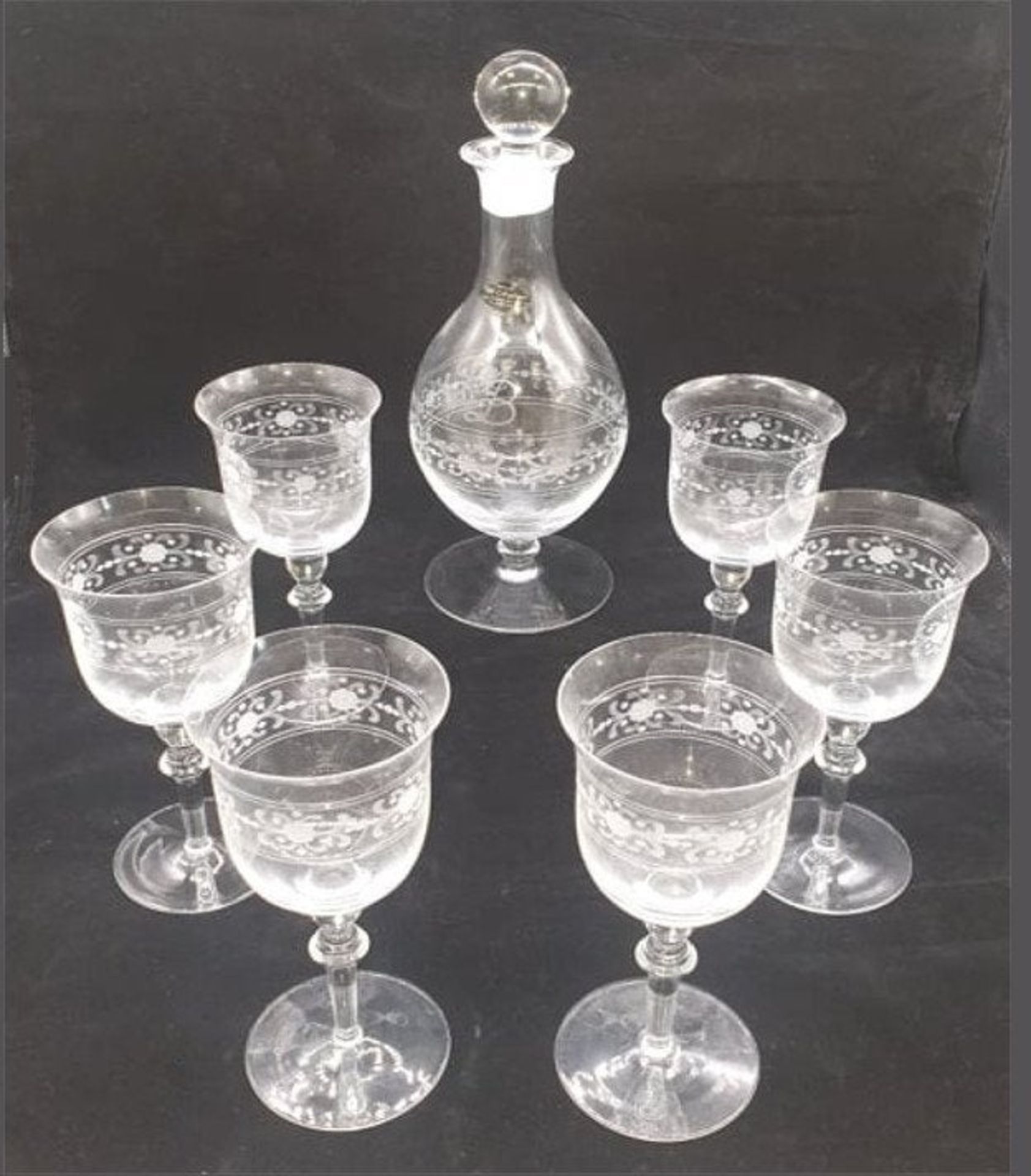 Decanter | 6 Glasses