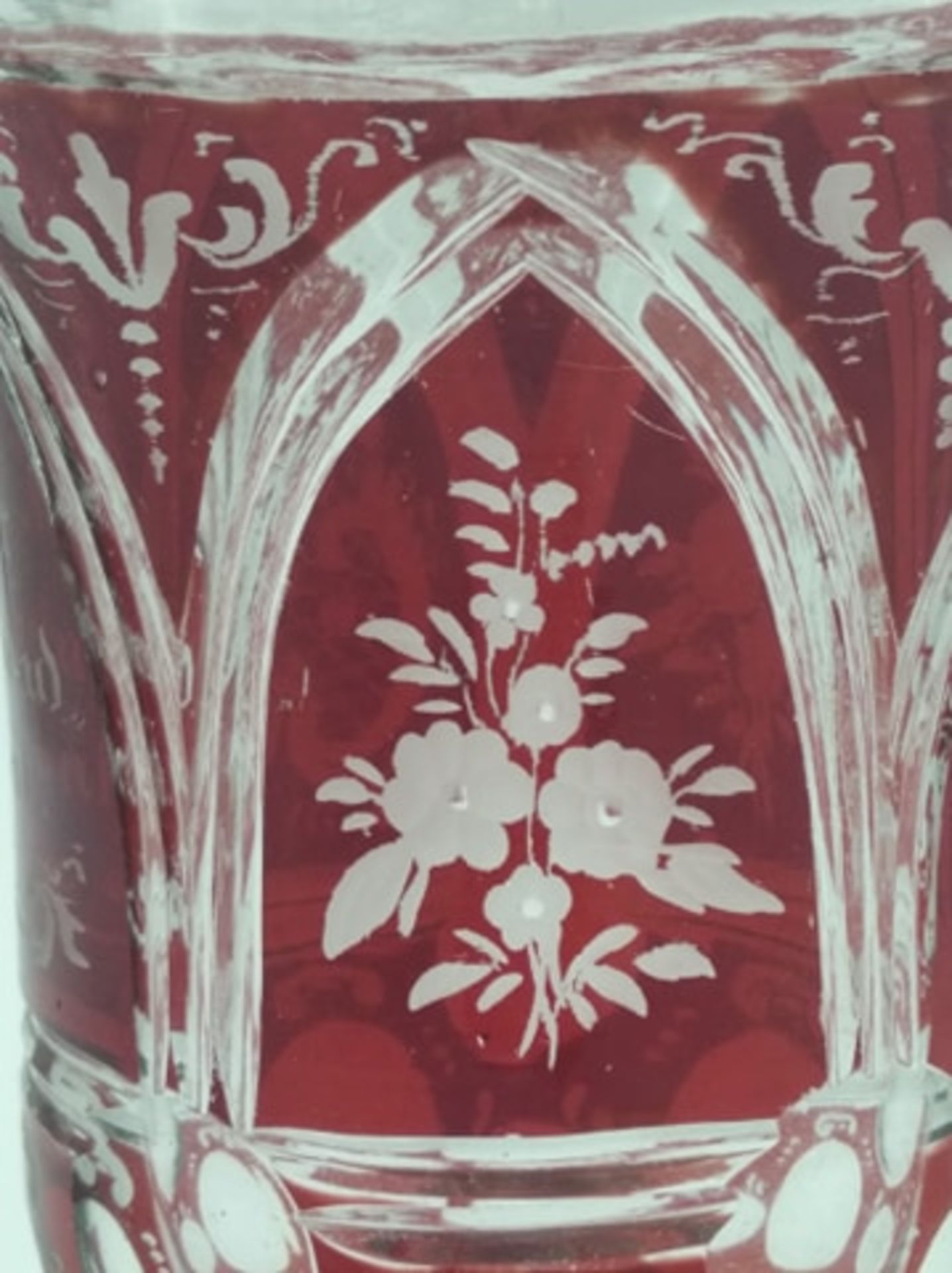 2x | Badeglas| Spa Glass | Bohemia | Early 20th Century - Image 3 of 7