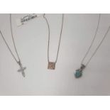 3 necklaces