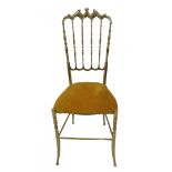 Chair | Brass | Chiavari