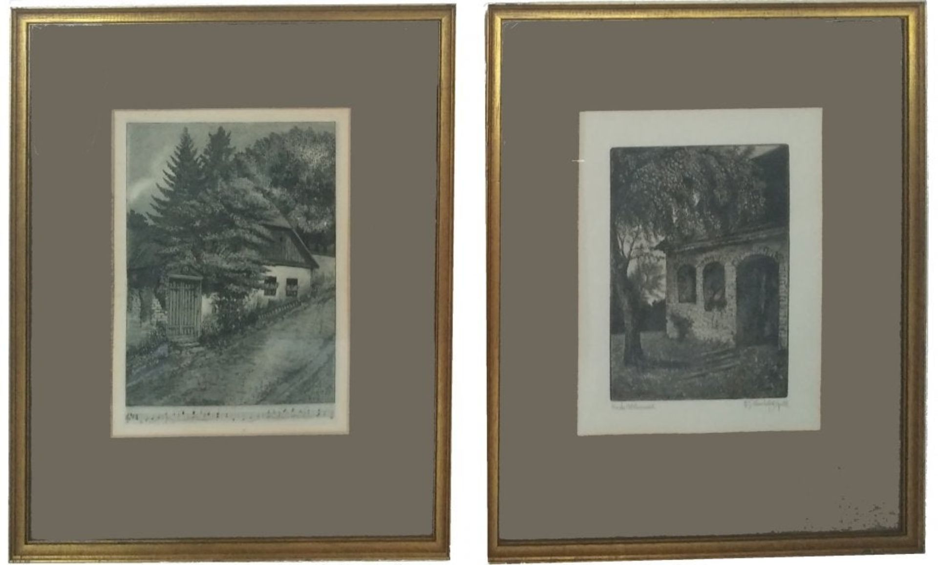 2 Etchings | Austrian