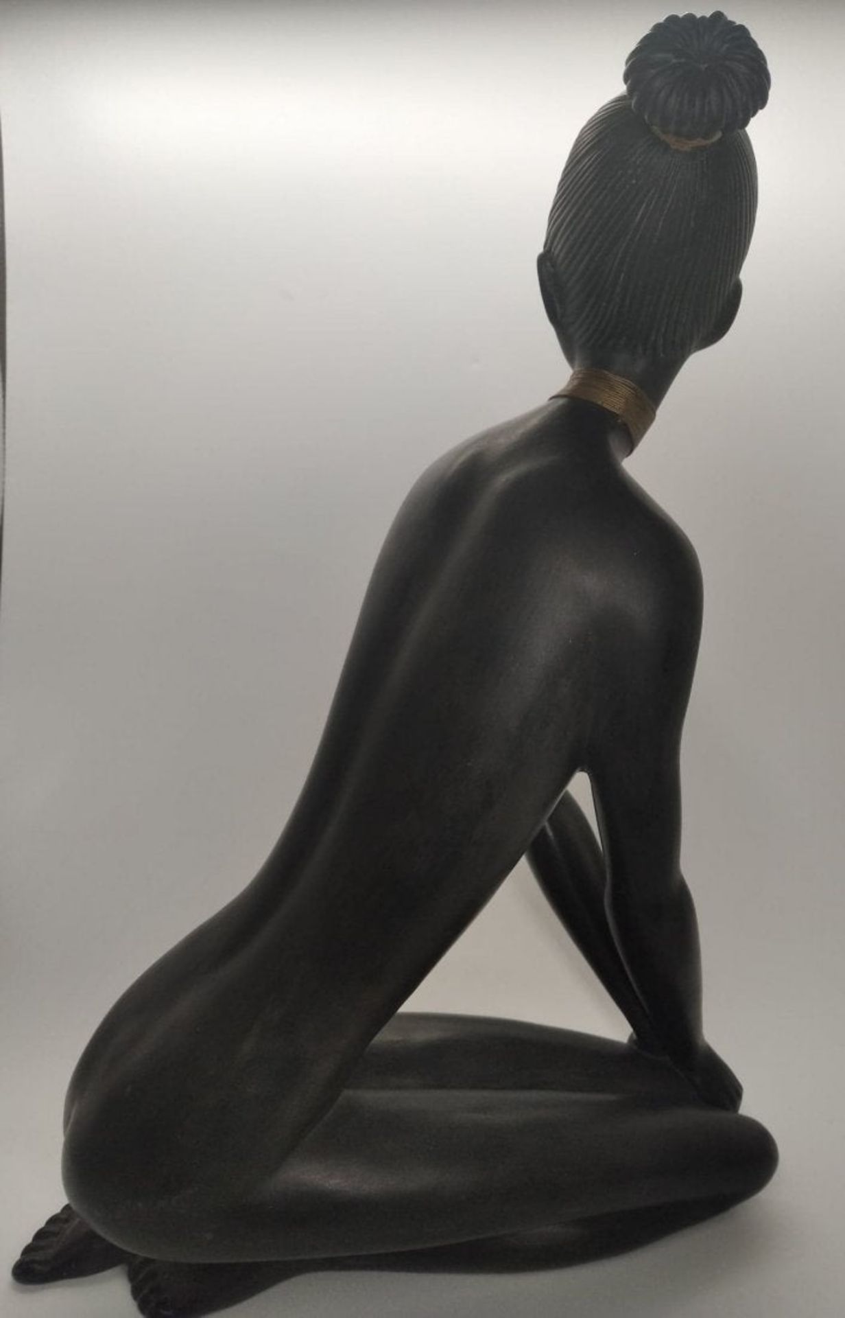 Keramos Vienna | African Nude | Karl Grössl - Image 2 of 6