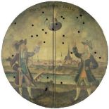 18th Century Style Austrian Wooden Target