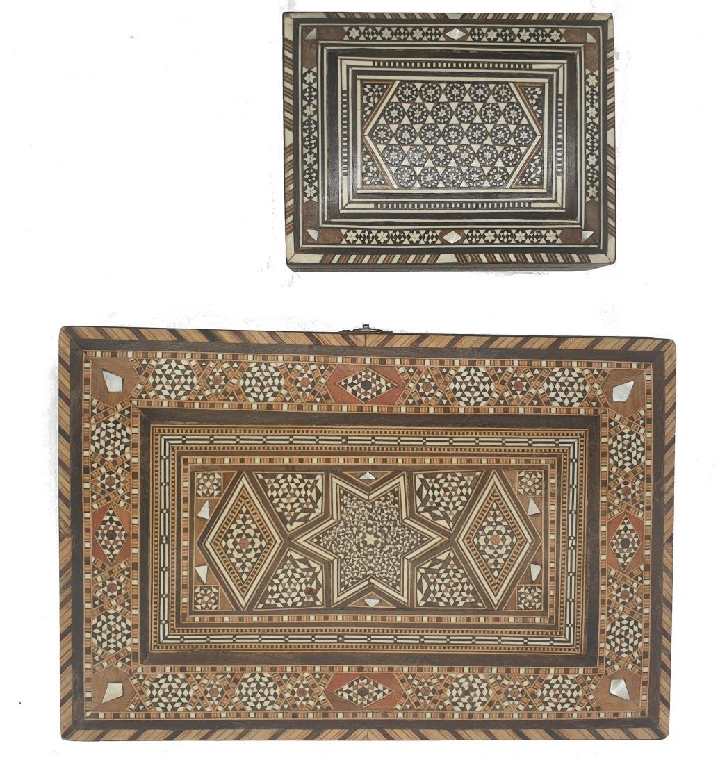 2 Syrian Boxes | Inlaid