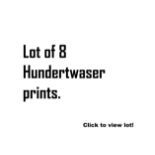 Hundertwasser | 8 Print Lot
