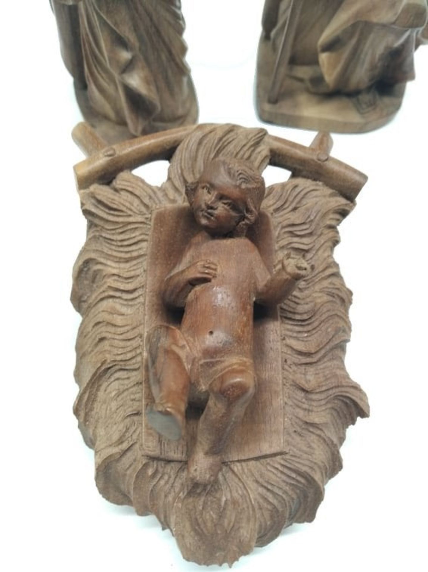 Holy Family | Carving | 6 Pieces - Image 2 of 5