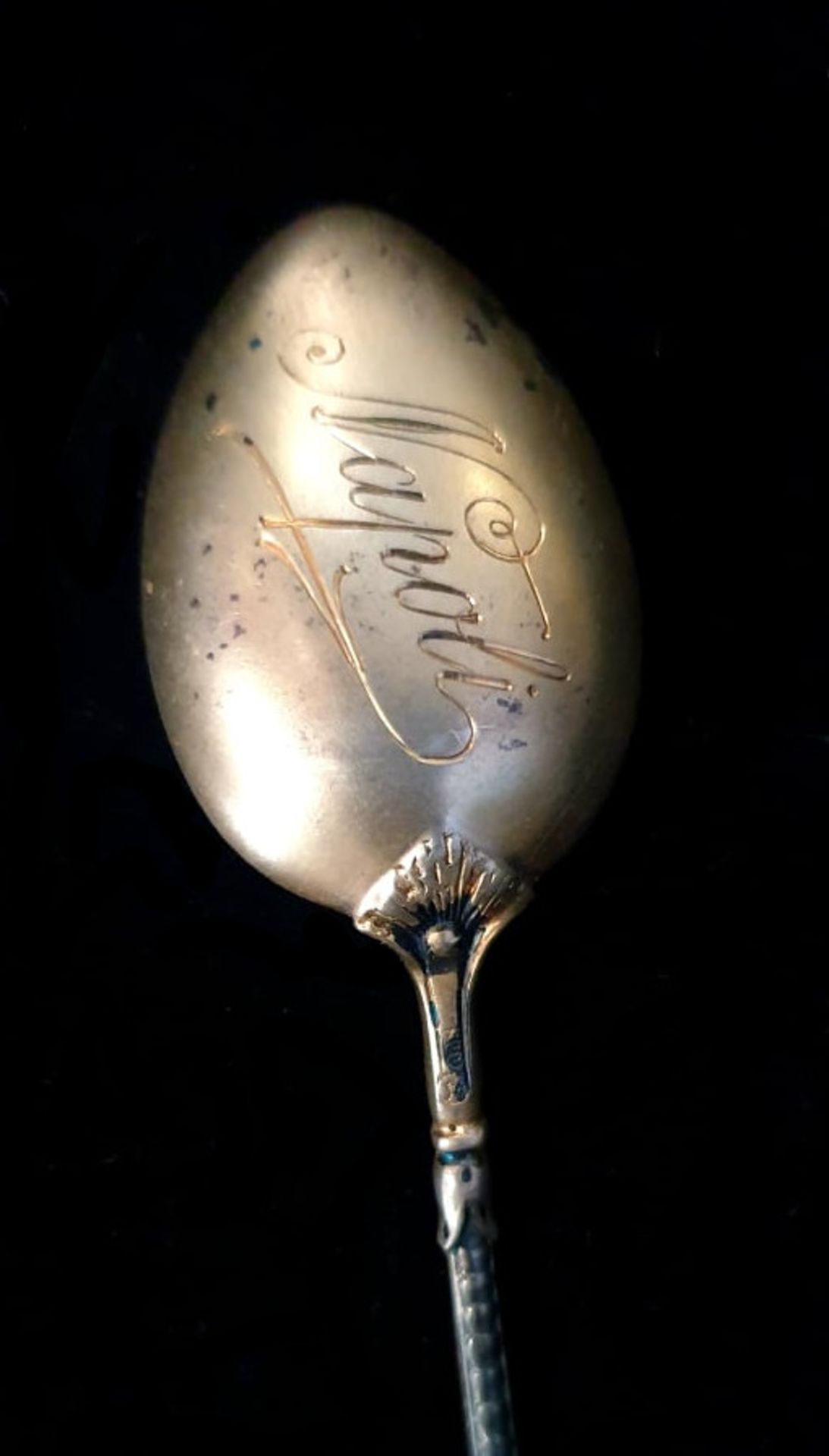 6 Souvenier Spoons | Silver & Enamel - Image 3 of 3
