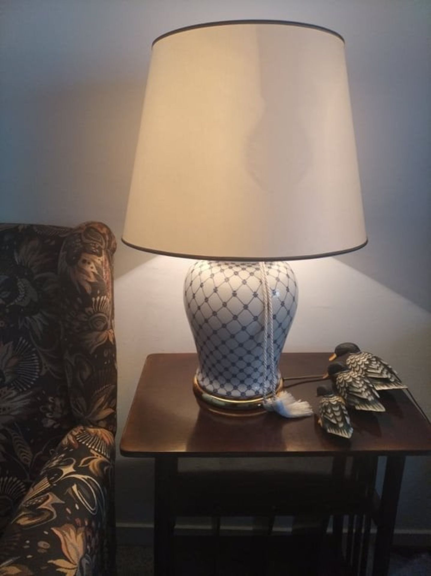 Italian Lamp | Porcelain base