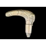 Indian Siver Cane Handle
