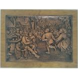 After Bruegel |The Peasant Dance | Copper Cast
