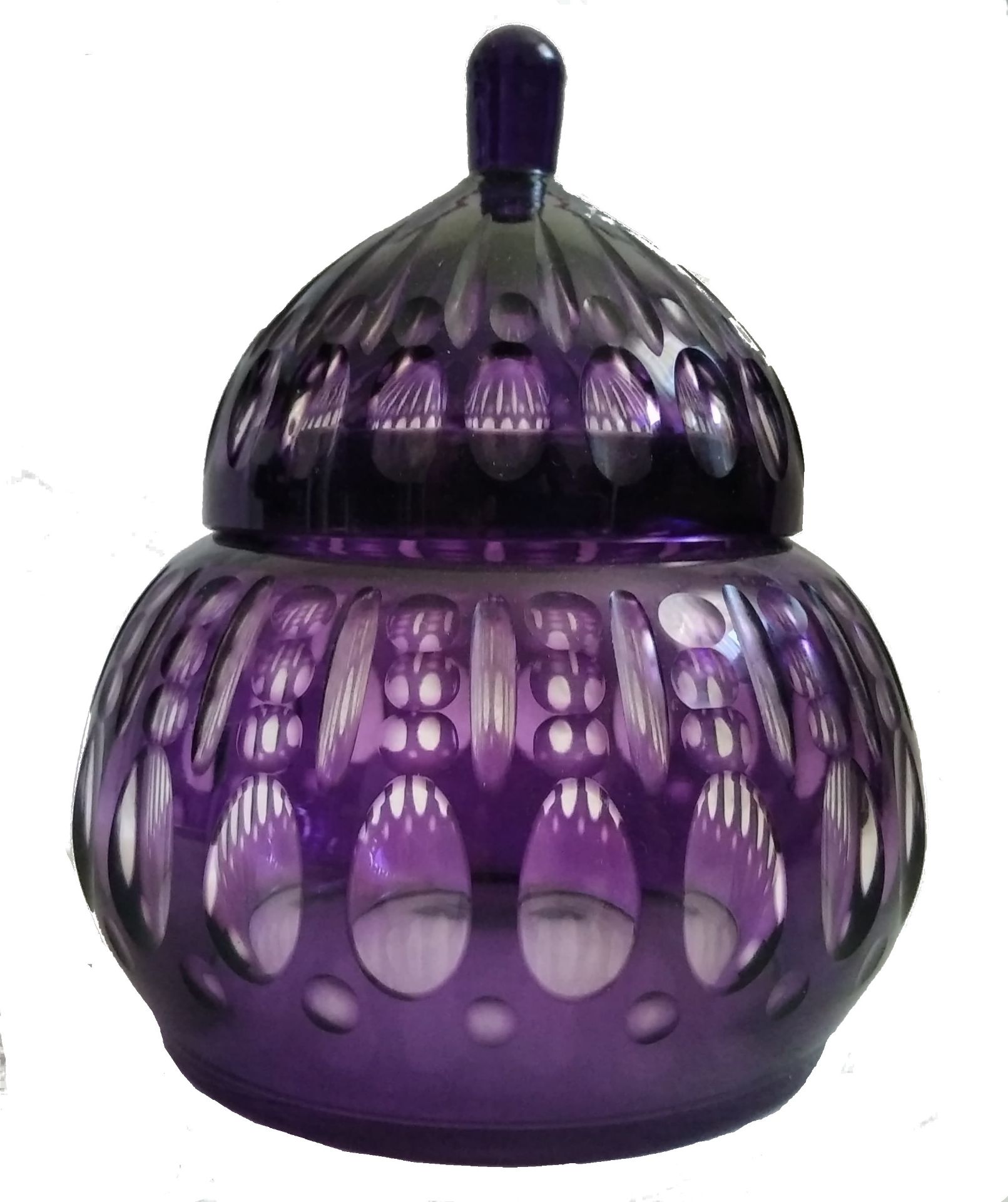 Bohemian Jar | Purple