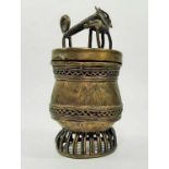 Ashanti Forowa Box | Ghana | Brass