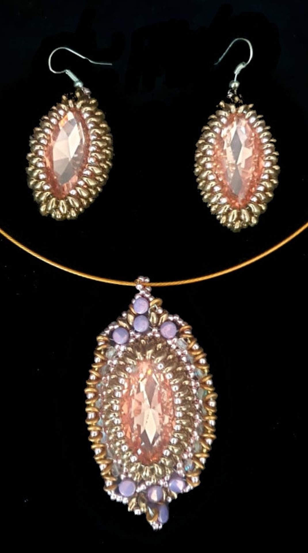 Beaded Earrings | Necklace - Bild 2 aus 3